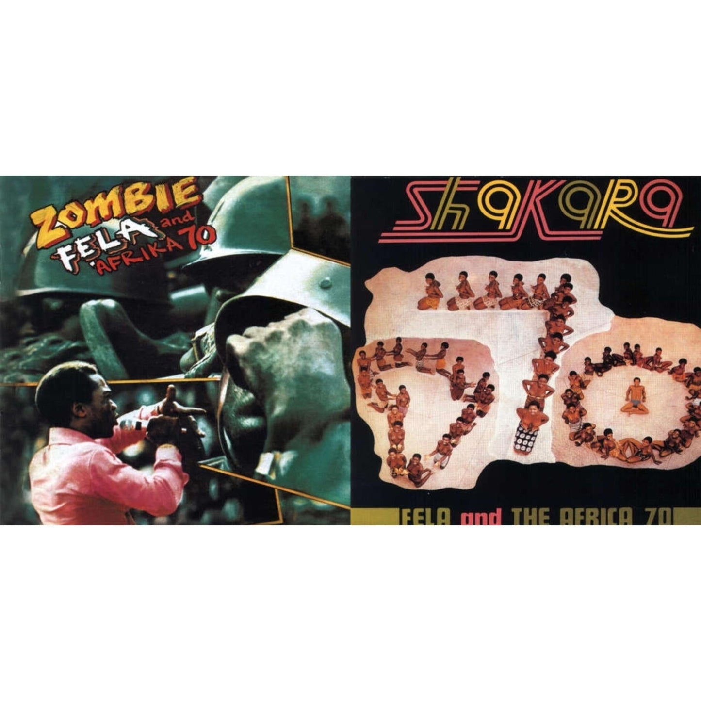 Fela Kuti - Zombie & Shakara - LP Vinyl Bundle