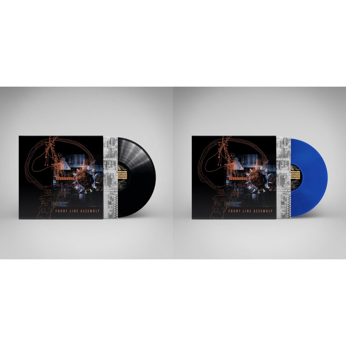 Front Line Assembly - Tactical Neural Implant (Remastered) & Tactical Neural Implant (Electro Blue LP Vinyl)
