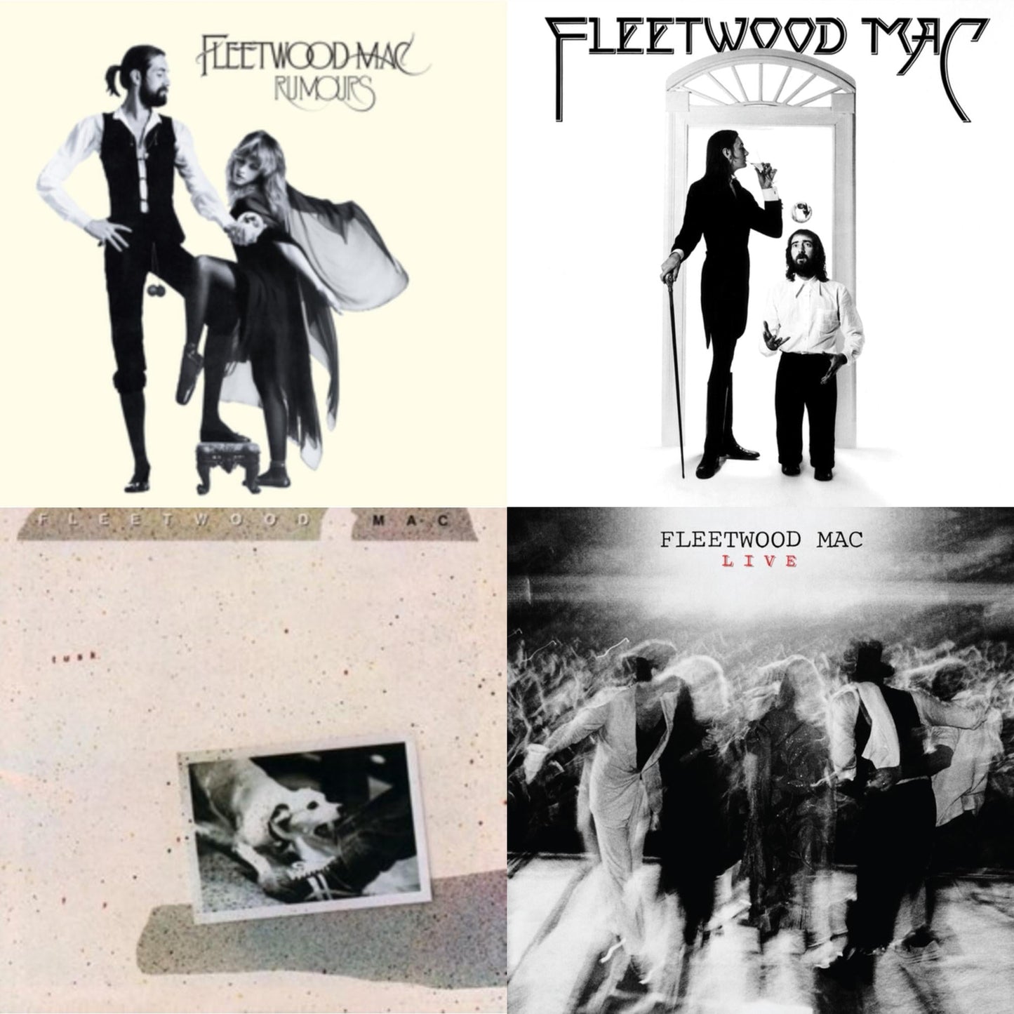 Fleetwood Mac - Rumours & Fleetwood Mac & Tusk (2LP) & Fleetwood Mac Live (Super Deluxe Edition/2LP/3CD/7Inch)