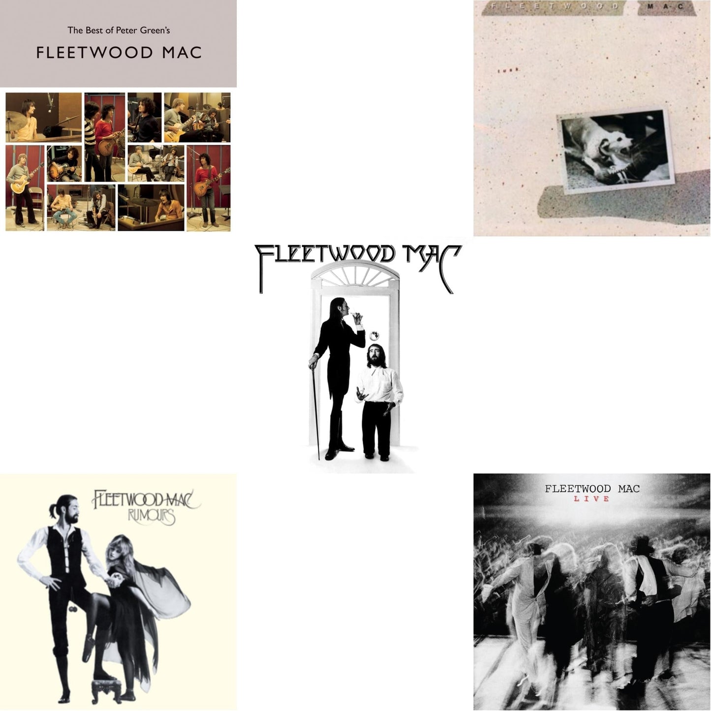 Fleetwood Mac - Best Of Peter Green's Fleetwood Mac (2LP/140G) & Rumours & Fleetwood Mac & Tusk (2LP) & Fleetwood Mac Live (Super Deluxe Edition/2LP/3CD/7Inch)