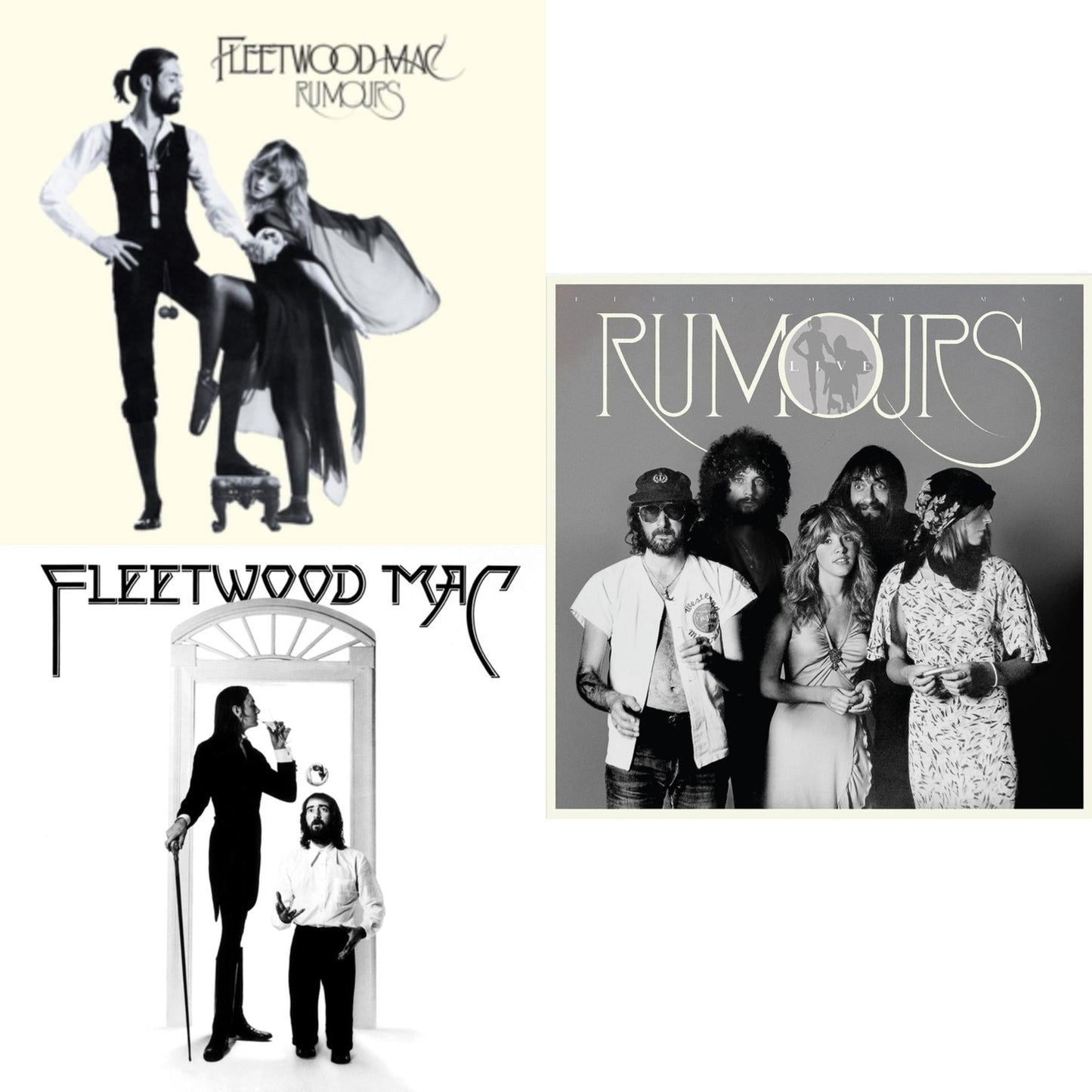 Fleetwood Mac - Rumours & Fleetwood Mac & Rumours Live (2LP)