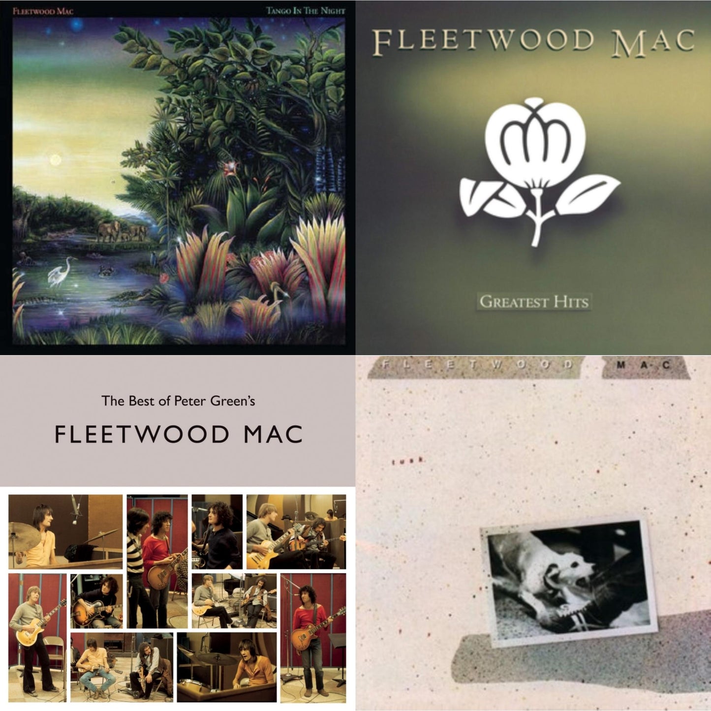 Fleetwood Mac - Tango In The Night & Greatest Hits & Best Of Peter Green's Fleetwood Mac (2LP/140G) & Tusk (2LP)
