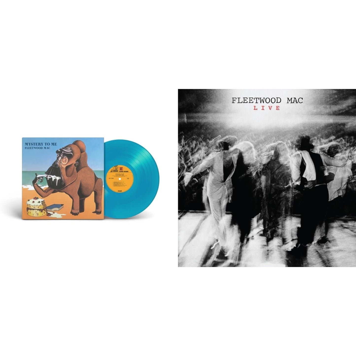Fleetwood Mac - Mystery To Me (Ocean-Blue LP Vinyl) (Rocktober) & Fleetwood Mac Live (Super Deluxe Edition/2LP/3CD/7Inch)