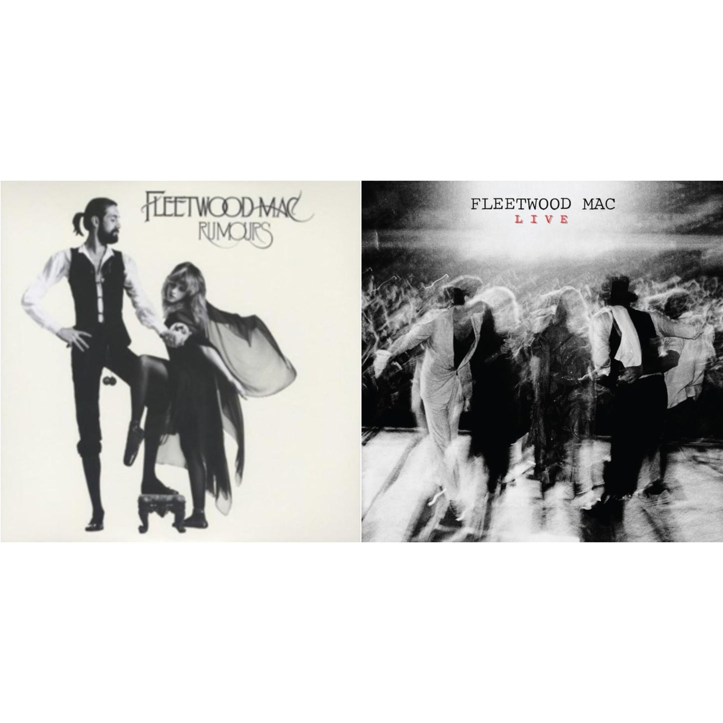 Fleetwood Mac - Rumours (2LP/45RPM/Deluxe) & Fleetwood Mac Live (Super Deluxe Edition/2LP/3CD/7Inch)