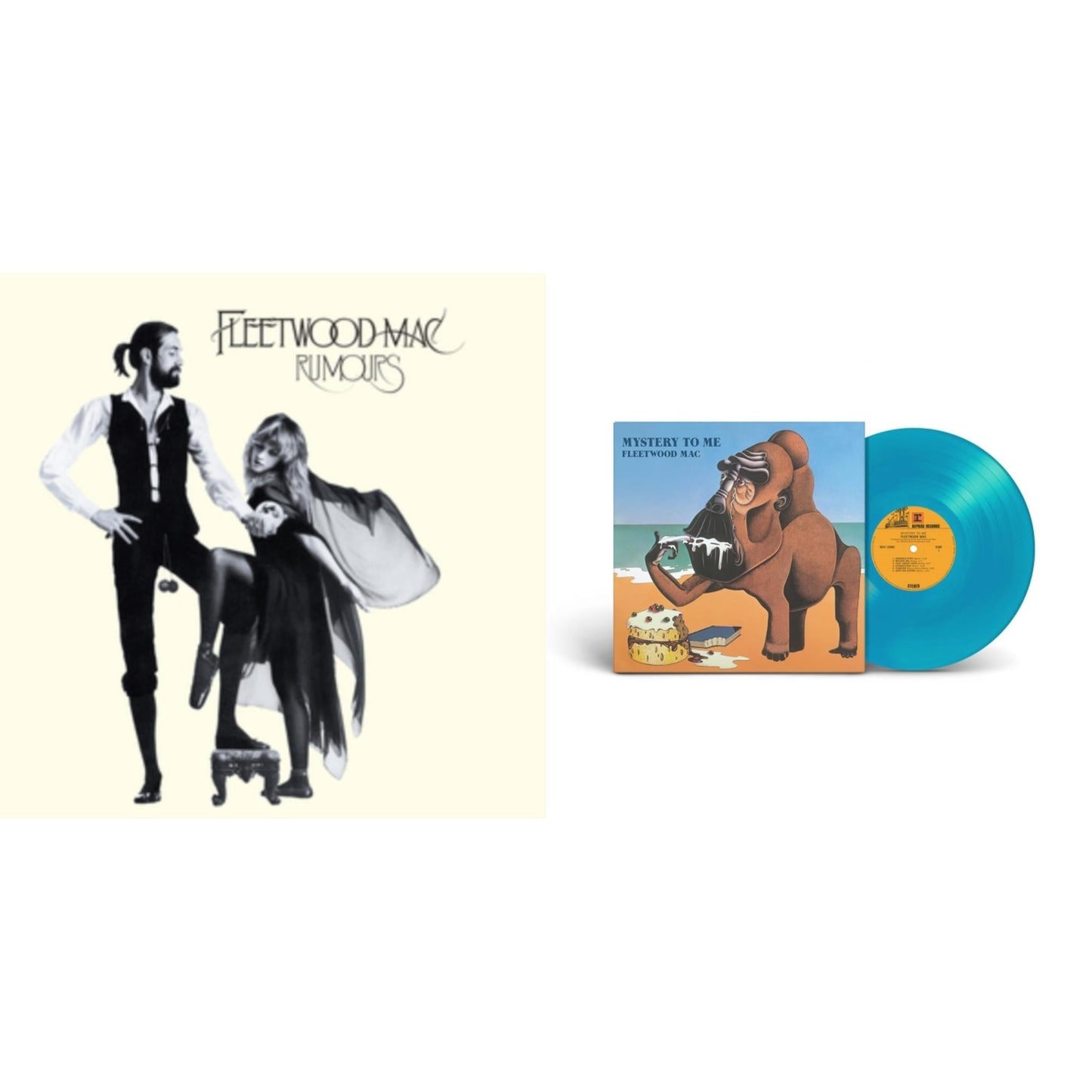 Fleetwood Mac - Rumours & Mystery To Me (Ocean-Blue LP Vinyl) (Rocktober)