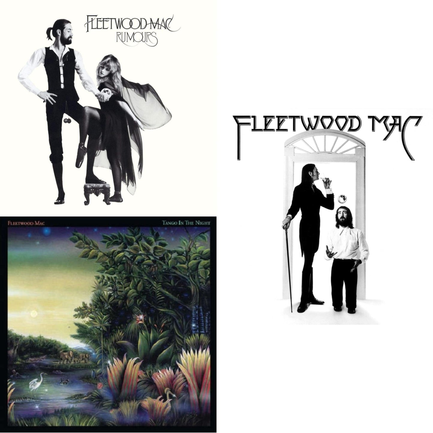 Fleetwood Mac - Rumours & Tango In The Night & Fleetwood Mac - LP Vinyl Bundle
