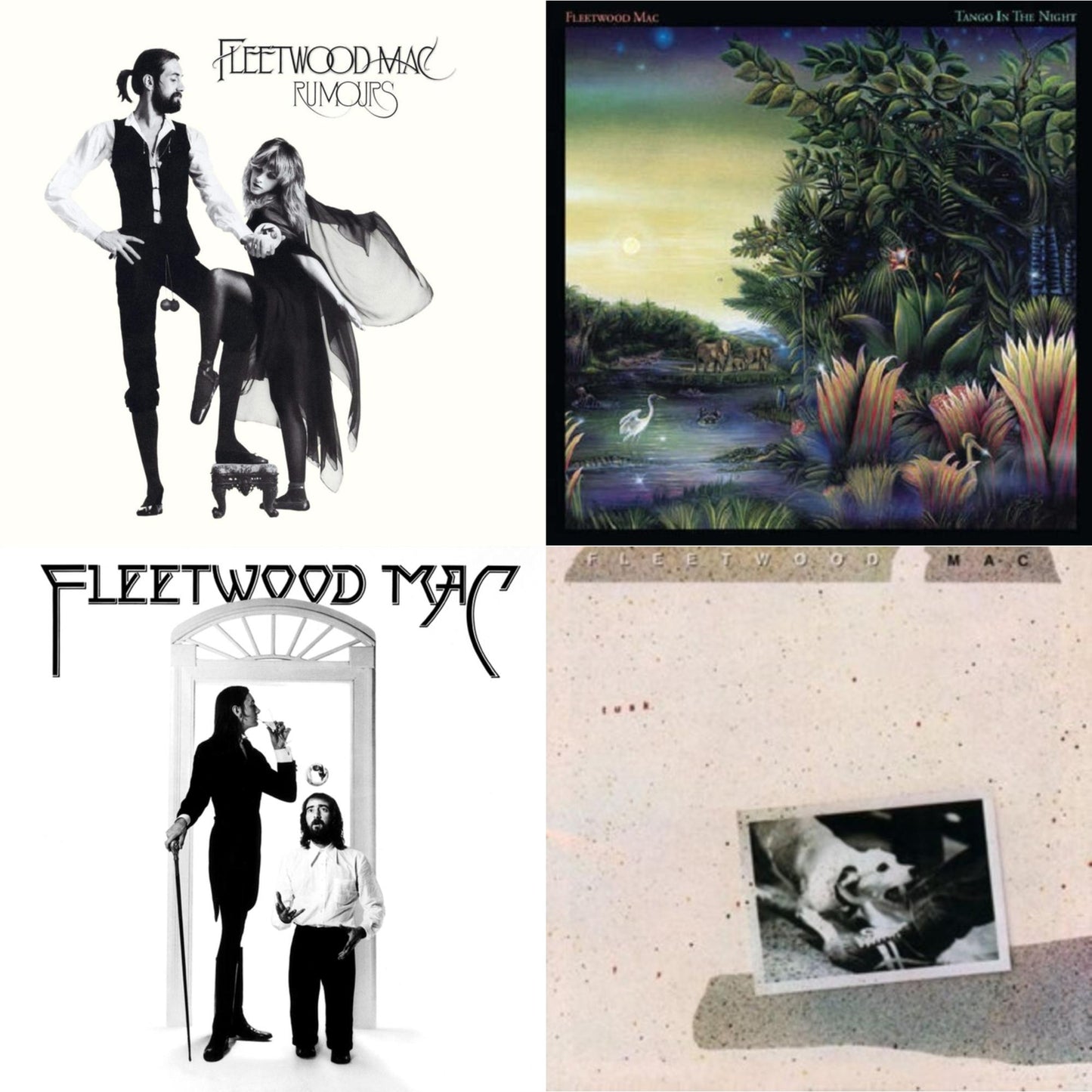 Fleetwood Mac - Rumours & Tango In The Night & Fleetwood Mac & Tusk (2LP)