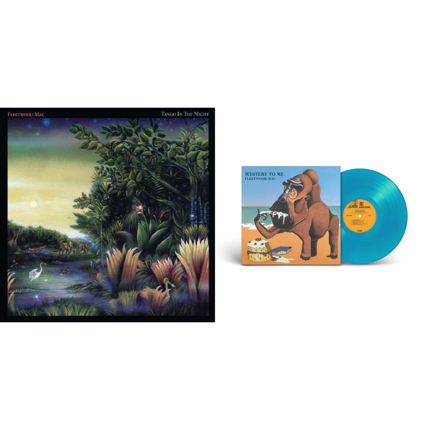 Fleetwood Mac - Tango In The Night & Mystery To Me (Ocean-Blue LP Vinyl) (Rocktober)