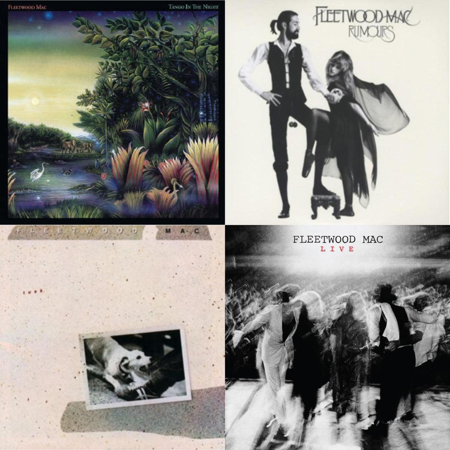 Fleetwood Mac - Tango In The Night & Rumours (2LP/45RPM/Deluxe) & Tusk (2LP) & Fleetwood Mac Live (Super Deluxe Edition/2LP/3CD/7Inch)