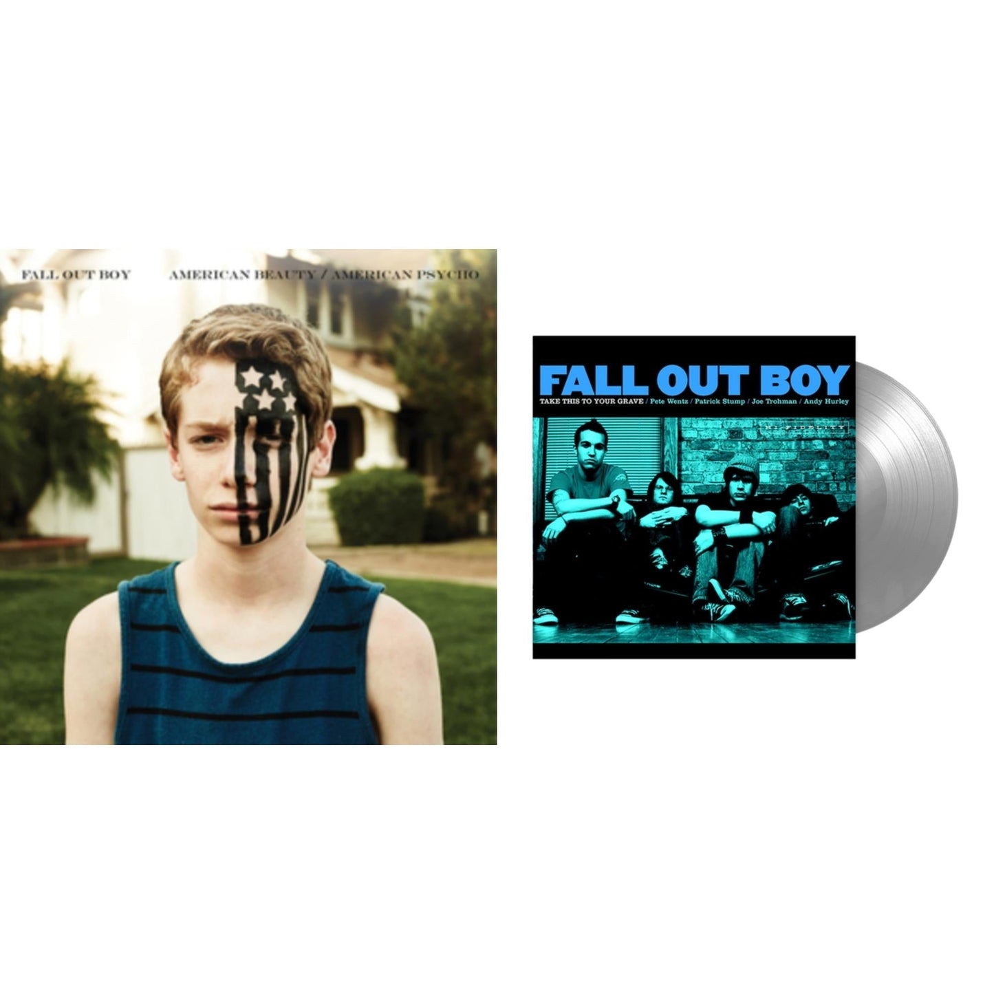 Fall Out Boy - Take This To Your Grave (Fbr 25Th Anniversary Edition/Silver LP Vinyl) & American Beauty / American Psycho
