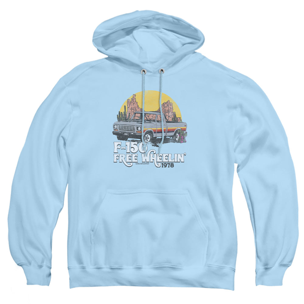 Ford Bronco F150 Desert Ride Mens Hoodie Light Blue Officially Licensed