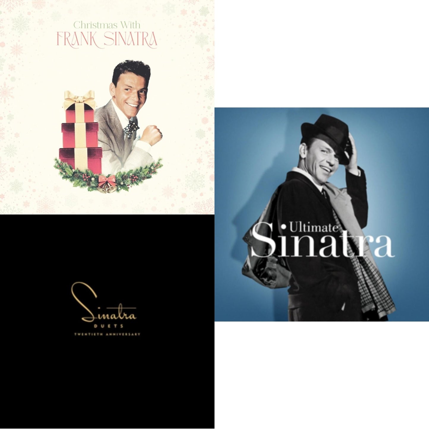 Frank Sinatra - Christmas With Frank Sinatra (150G/Opaque White LP Vinyl) & Duets & Ultimate Sinatra
