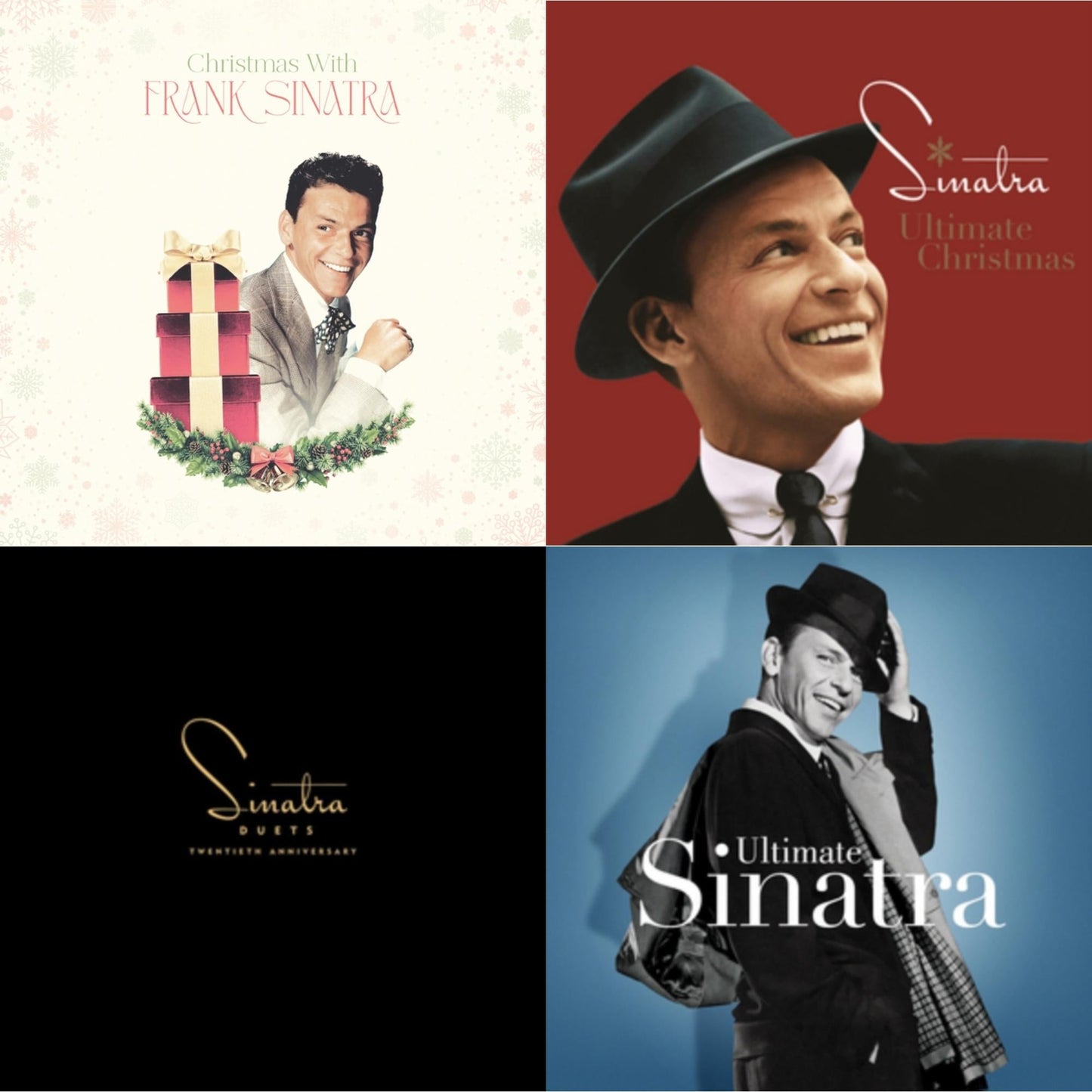 Frank Sinatra - Christmas With Frank Sinatra (150G/Opaque White LP Vinyl) & Duets & Ultimate Sinatra & Ultimate Christmas (2LP)