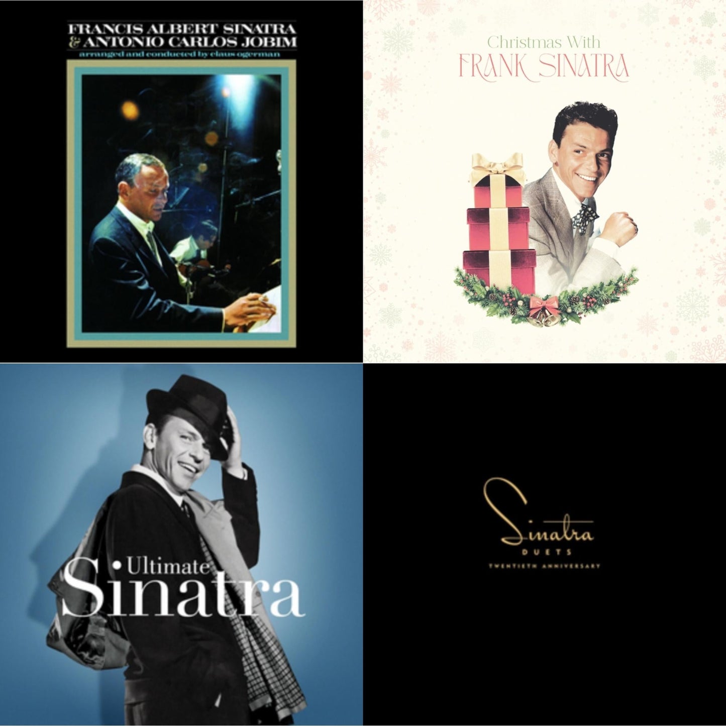 Frank Sinatra - Francis Albert Sinatra & Antonio Carlos Jobim & Christmas With Frank Sinatra (150G/Opaque White LP Vinyl) & Ultimate Sinatra & Duets