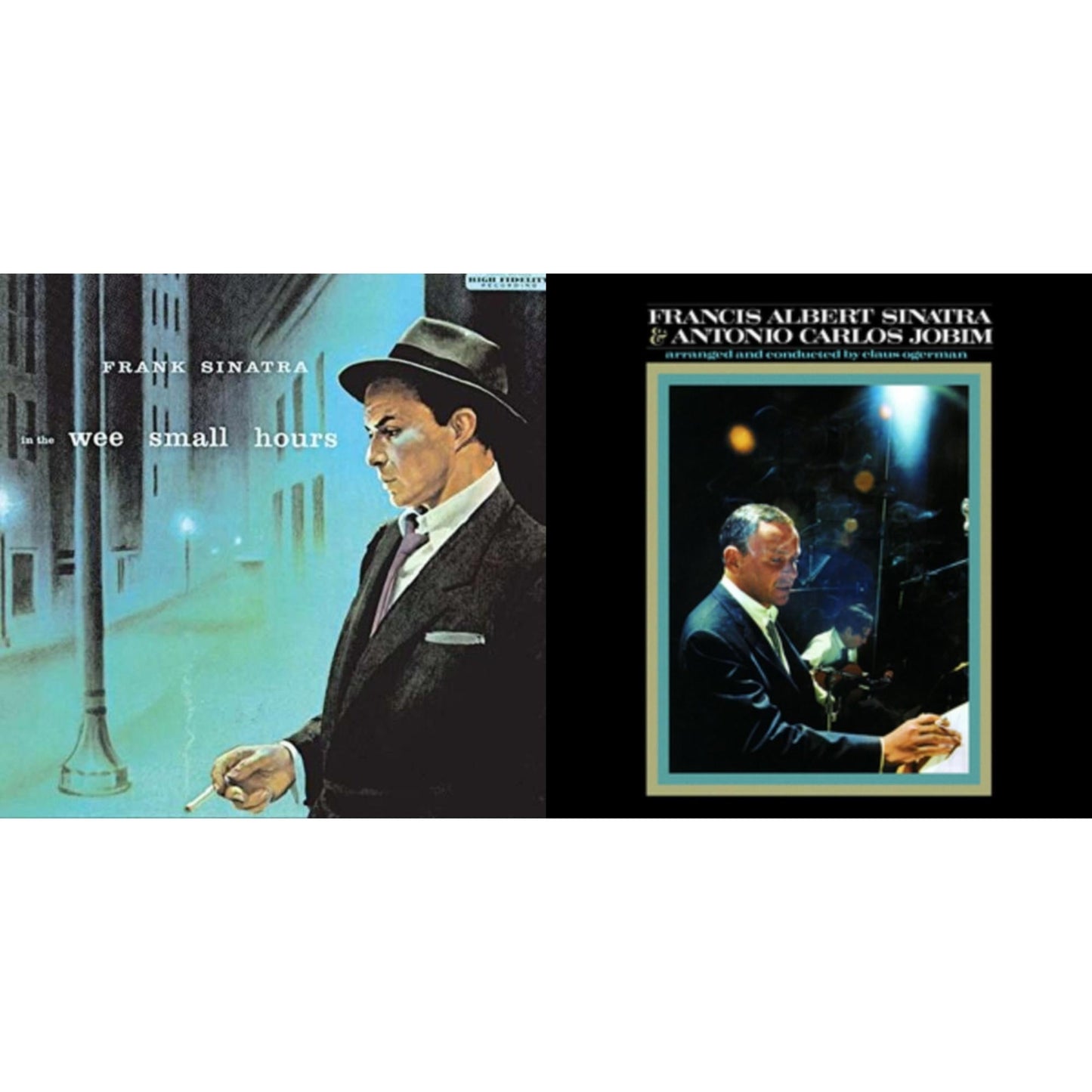 Frank Sinatra - In The Wee Small Hours & Francis Albert Sinatra & Antonio Carlos Jobim - LP Vinyl Bundle