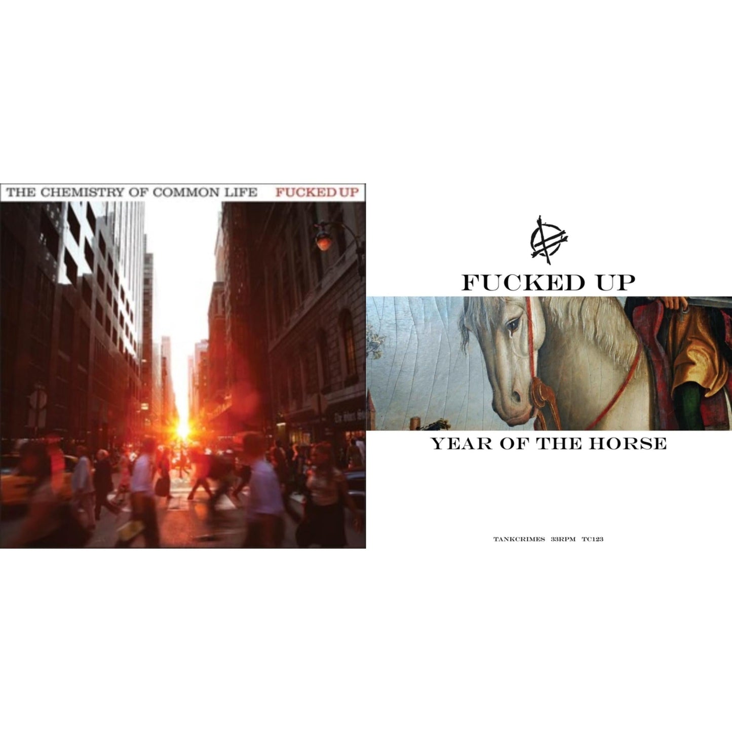 Fucked Up - Chemistry Of Common Life (Clear Orange Vinyl/2LP) & Year Of The Horse