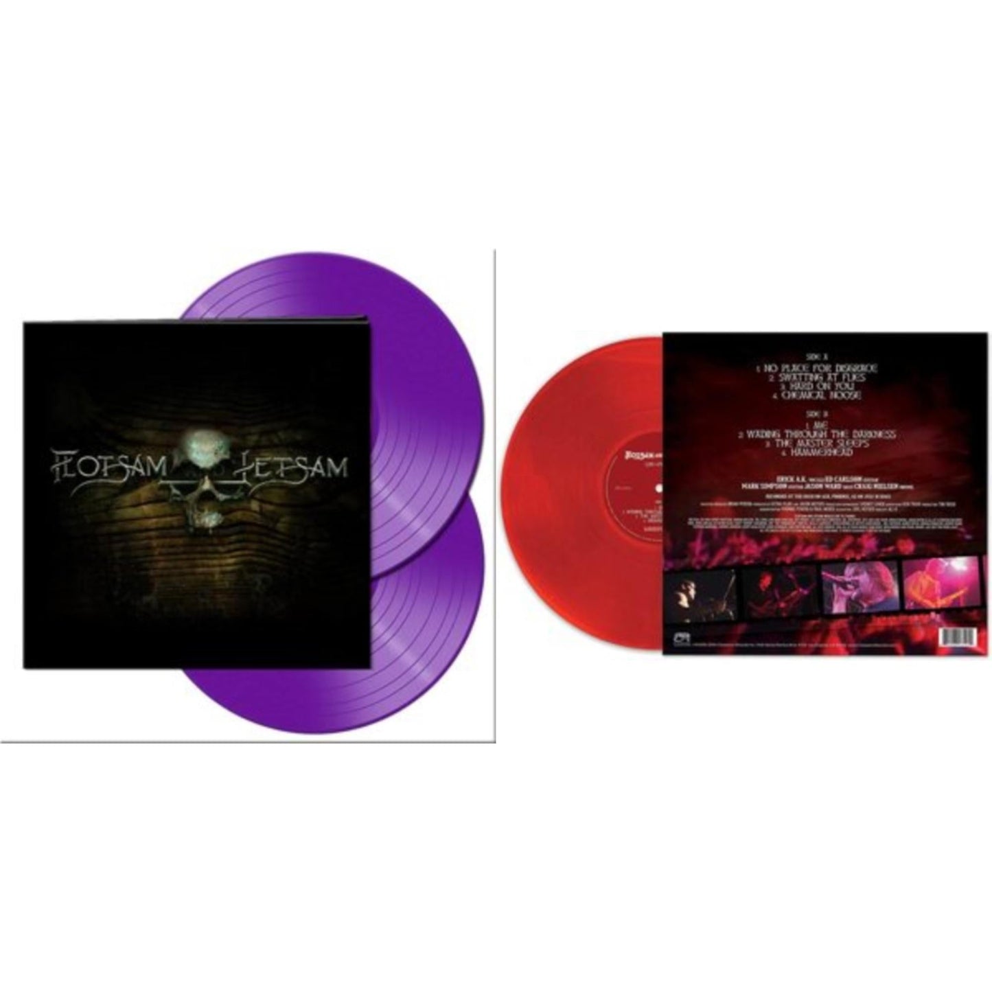 Flotsam & Jetsam - Flotsam & Jetsam (Purple LP Vinyl) & Live In Phoenix (Red LP Vinyl)