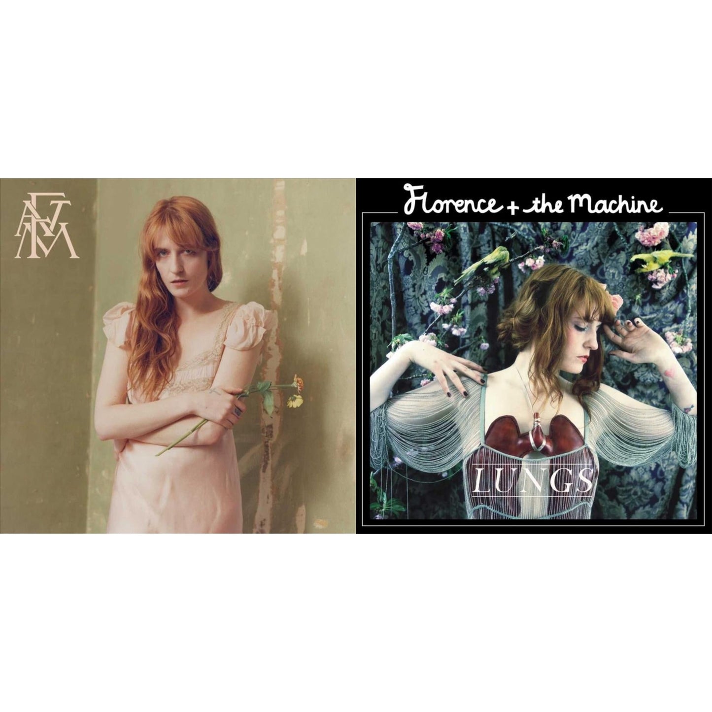 Florence & The Machine - High As Hope (X) & Lungs (Red LP Vinyl)