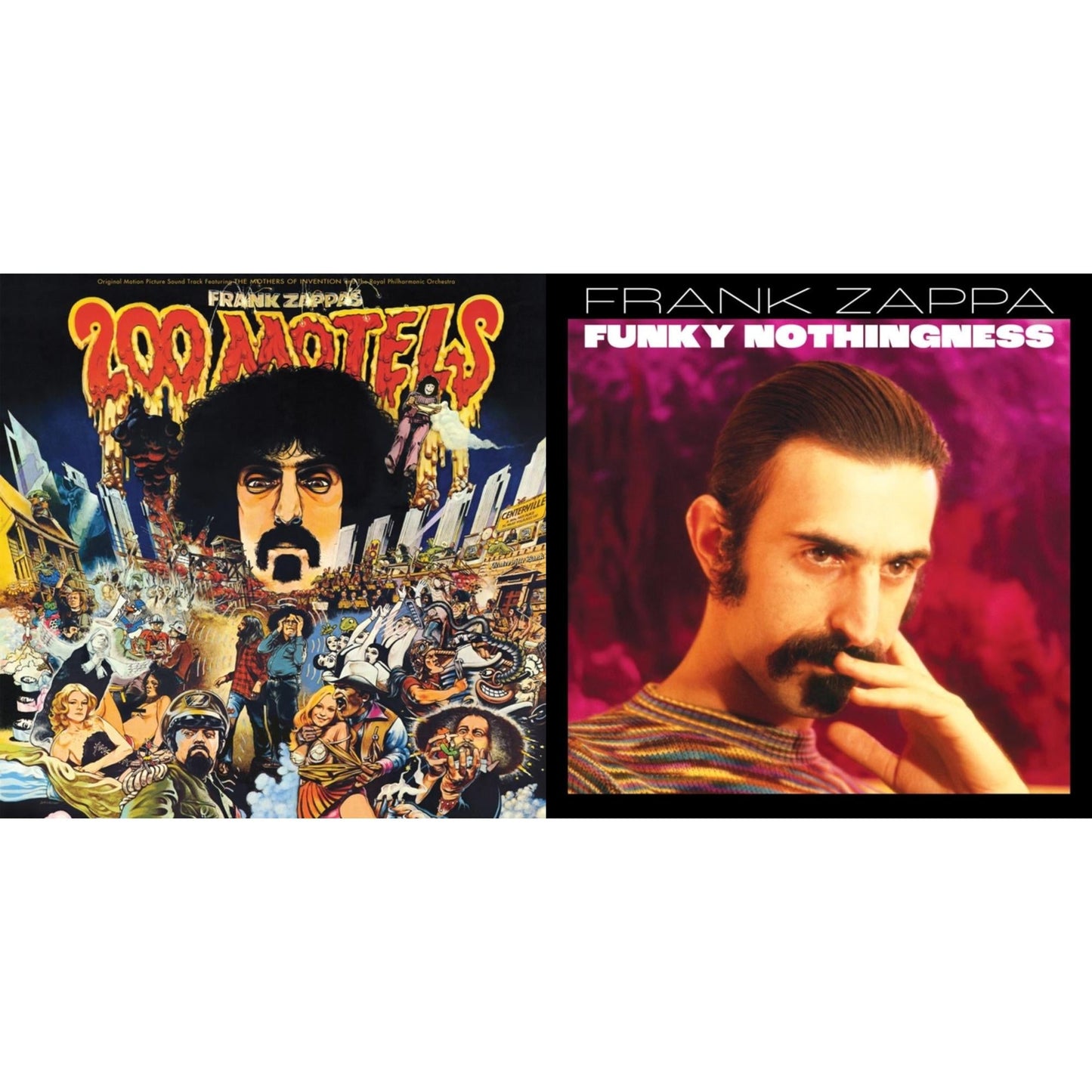 Frank Zappa - 200 Motels Ost (50Th Anniversary) (2LP) & Funky Nothingness (2LP)