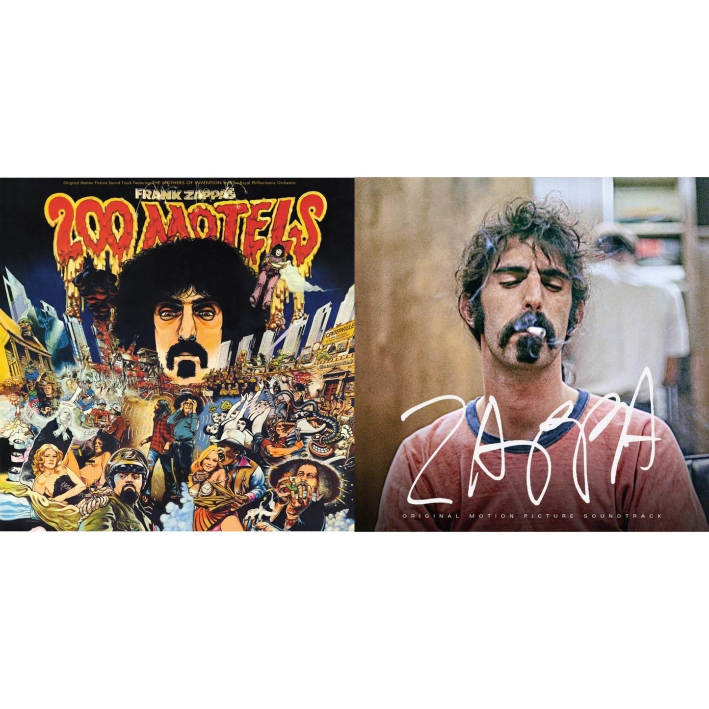 Frank Zappa - 200 Motels Ost (50Th Anniversary) (2LP) & Zappa Ost (2LP/Crystal Clear Vinyl/180G)