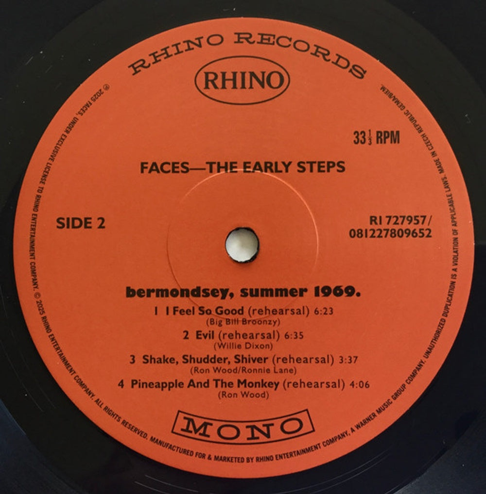 Faces – Early Steps (LP Vinyl) Vinyl Record