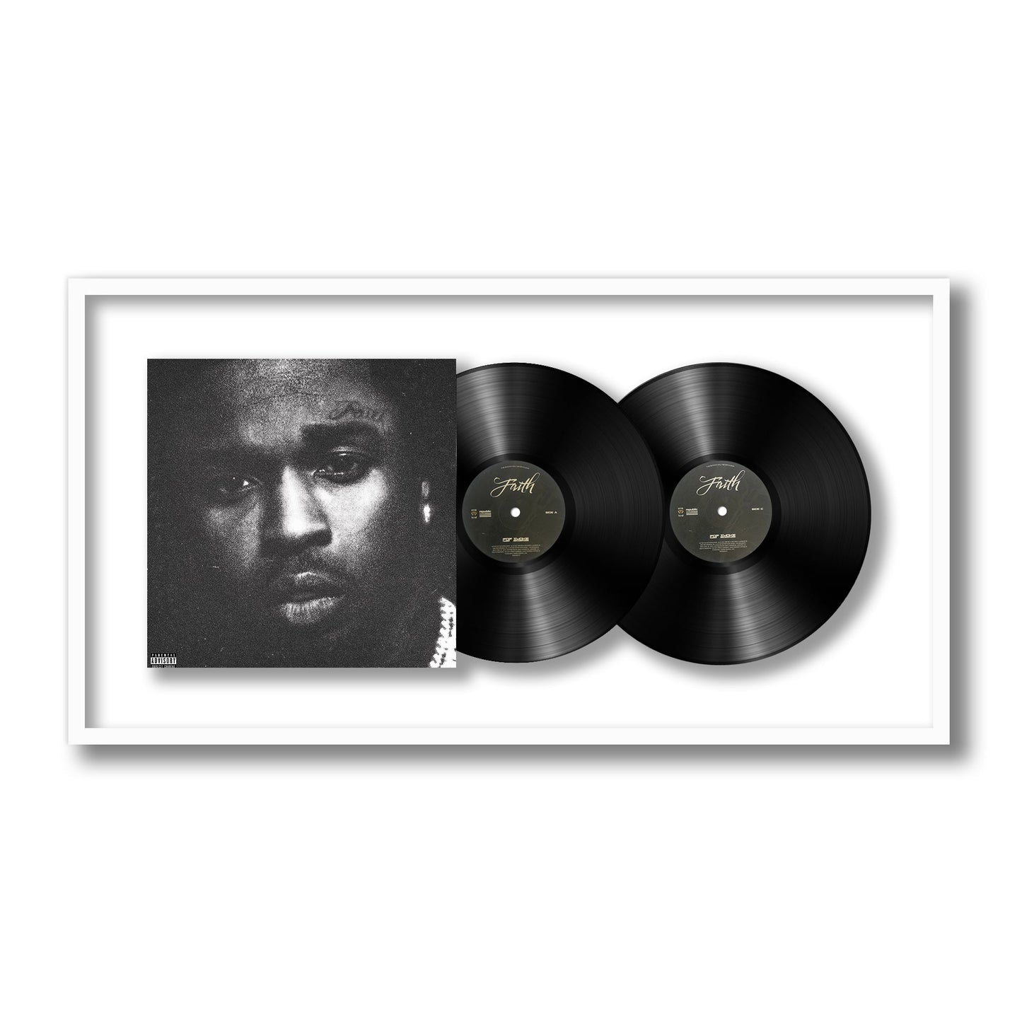 Pop Smoke Faith Framed Vinyl Record