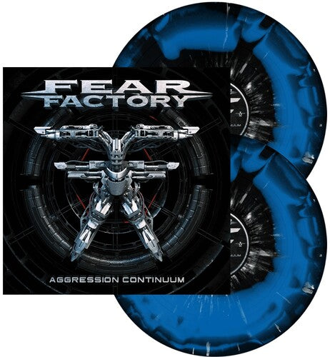 Aggression Continuum (Colored Vinyl, Black, Blue, White, Gatefold LP Jacket) Vinyl Record