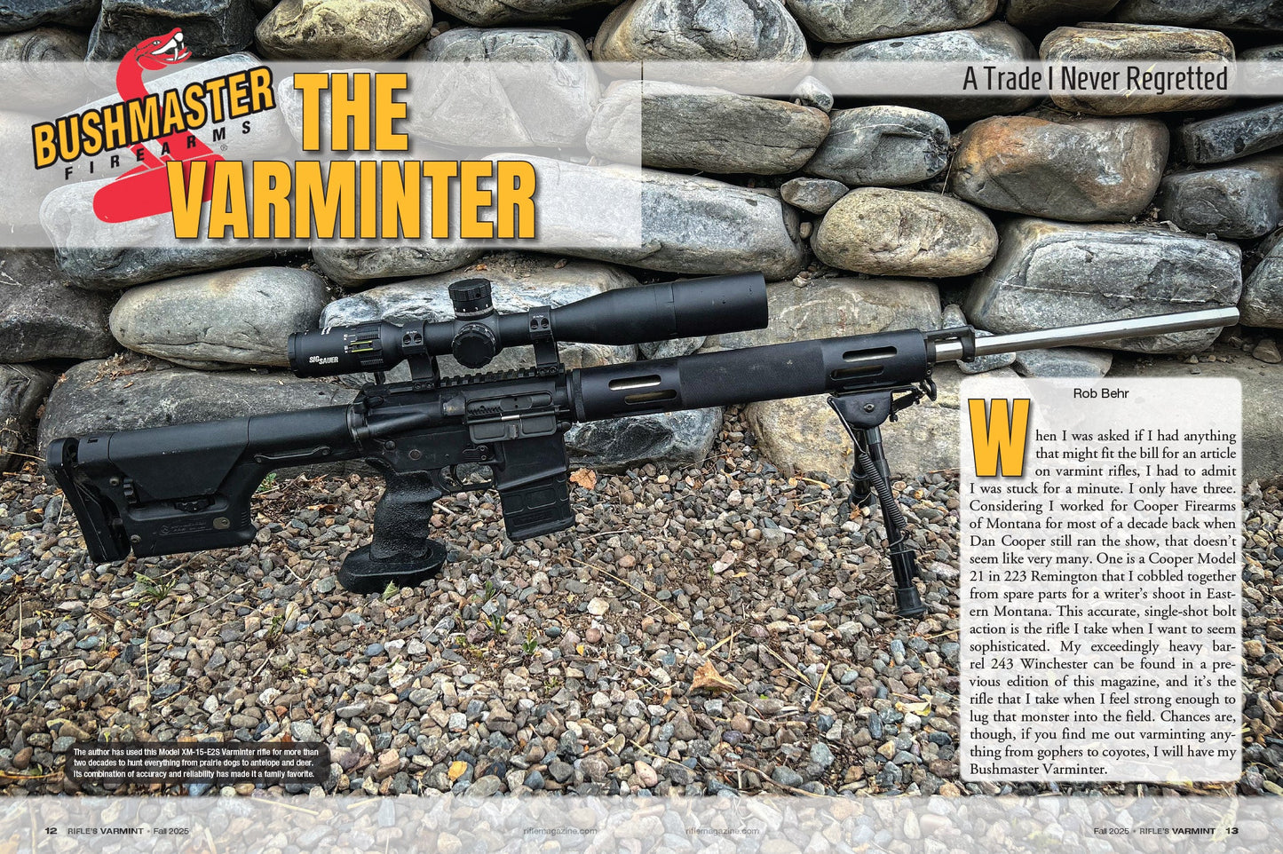Varmint Rifles & Cartridges - Fall 2025: The Forgotten 17 Remington Fireball, Magnum Research SwitchBolt 22 Long Rifle, Updated 225 Winchester Load, The Complete 22 Creedmoor, Reloading Tips & More!