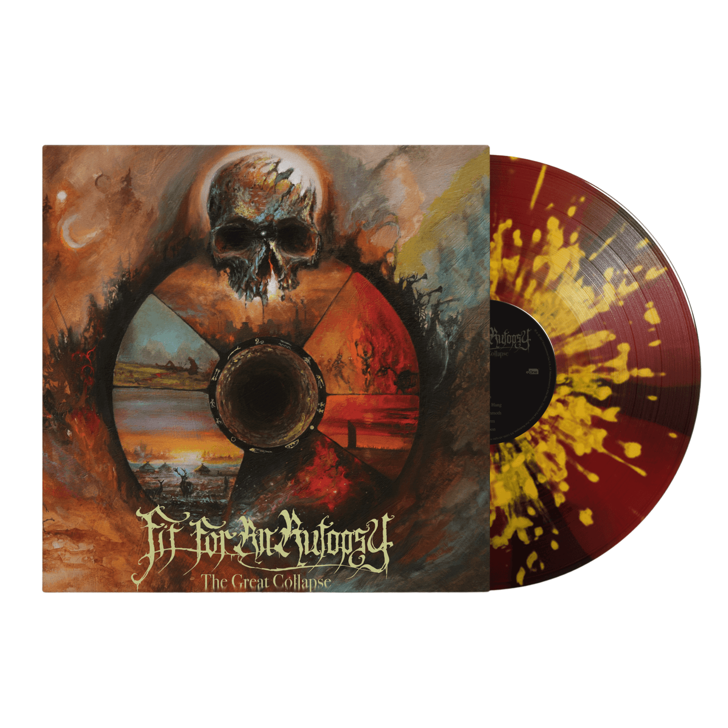 Fit For An Autopsy - "The Great Collapse" Pinwheel Splatter Vinyl Record