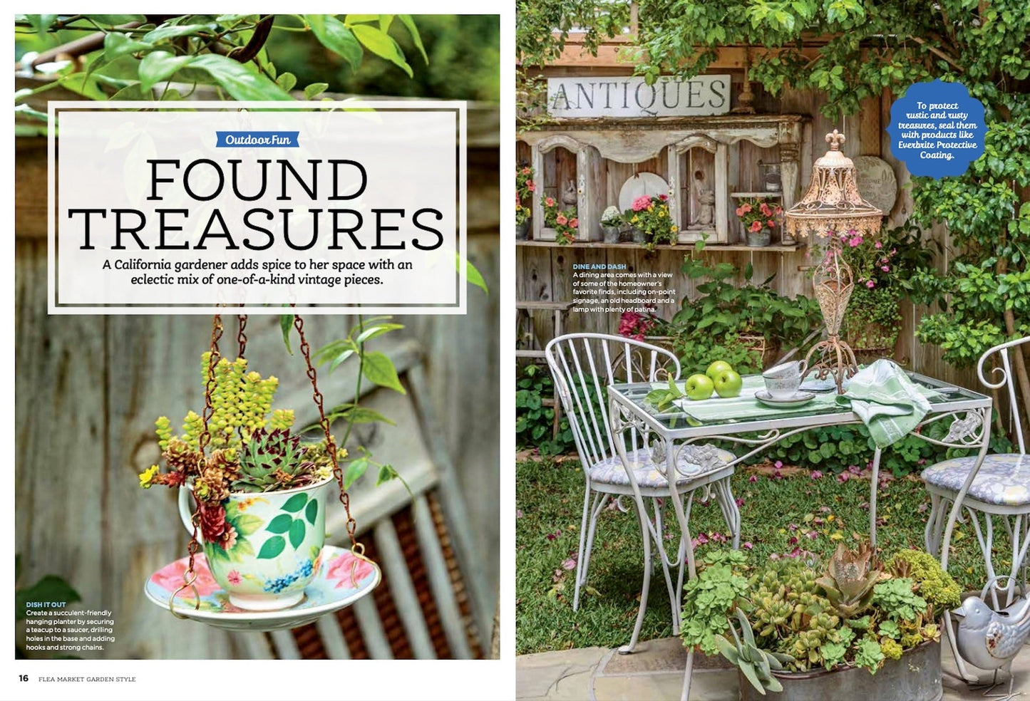 Flea Market Garden Style - 245 Quick & Easy Tips: Outdoor Entertaining Guide, Big Ideas For Small Spaces, Turn Junk Into Treasure, Budget Friendly Solutions, Beautiful She Sheds & Fun Weekend Projects
