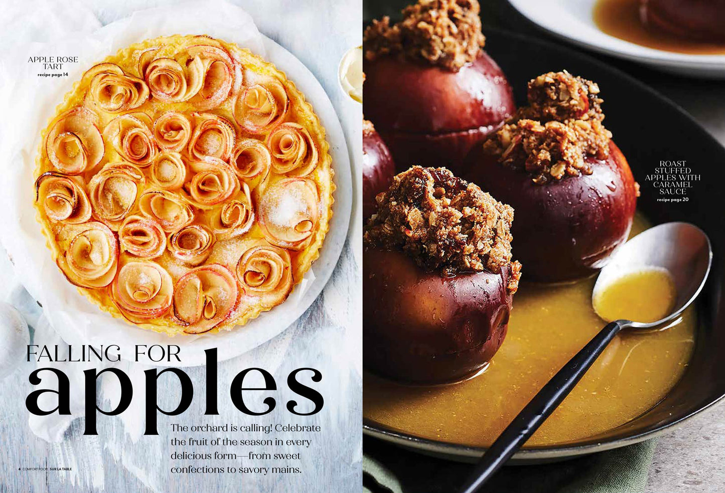 Sur la Table - Comfort Food Recipe Book: 65 Tested & Perfected Recipes, Cozy Fall Recipes Made Fresh, Apple Treats, Italian Favorites, Sweet & Savory Pies, Schnitzel Made Easy & More!