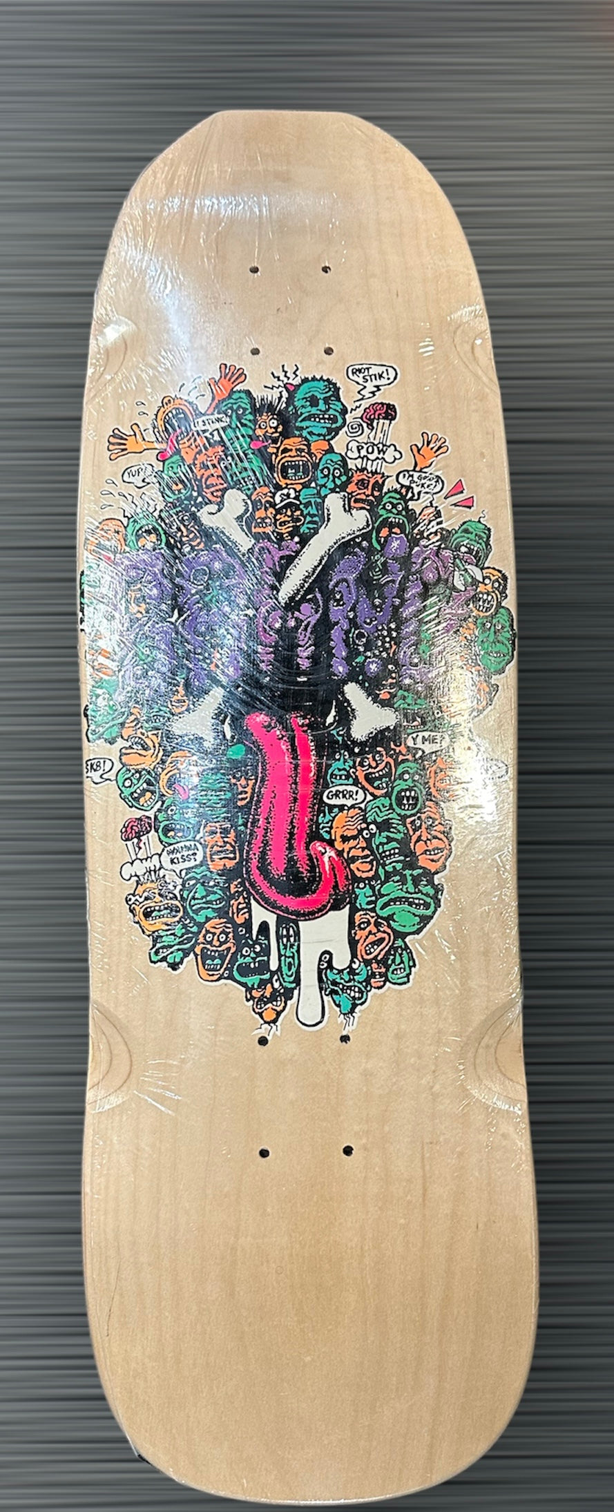 Brand-X Riot Stick On ICARUS 9.5" Skateboard Deck