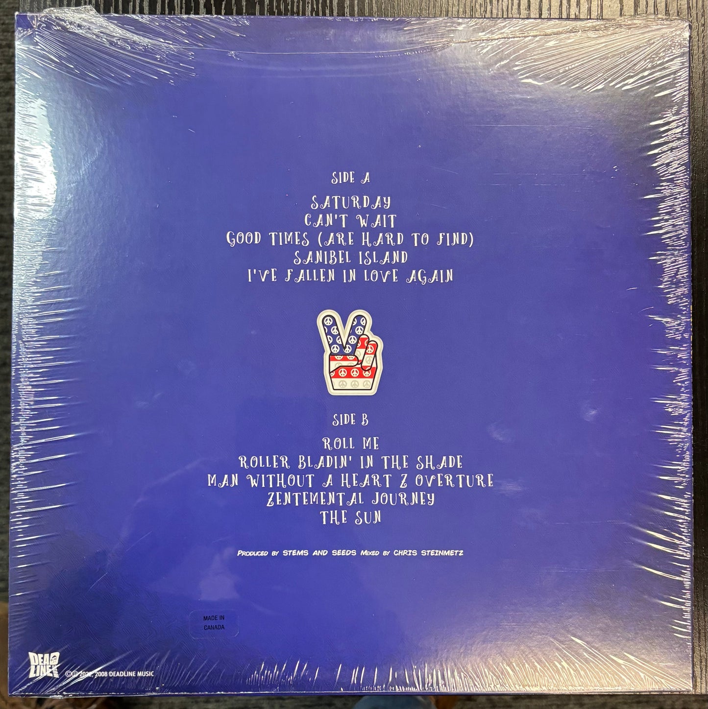ENUFF ZNUFF - Welcome To Blue Island (Color Vinyl) LP Record