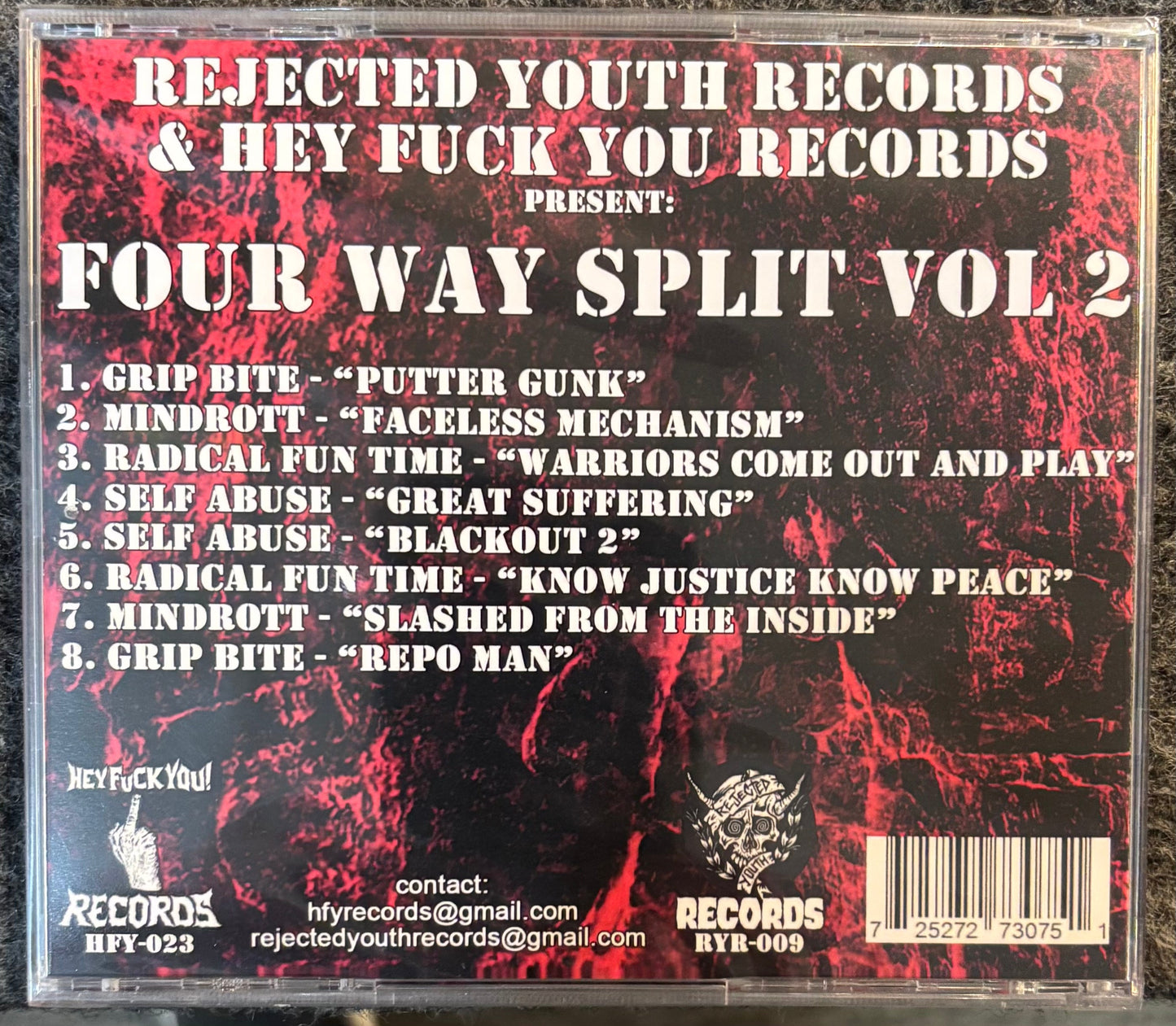 Various Artists - 4 Way Split 2 CD