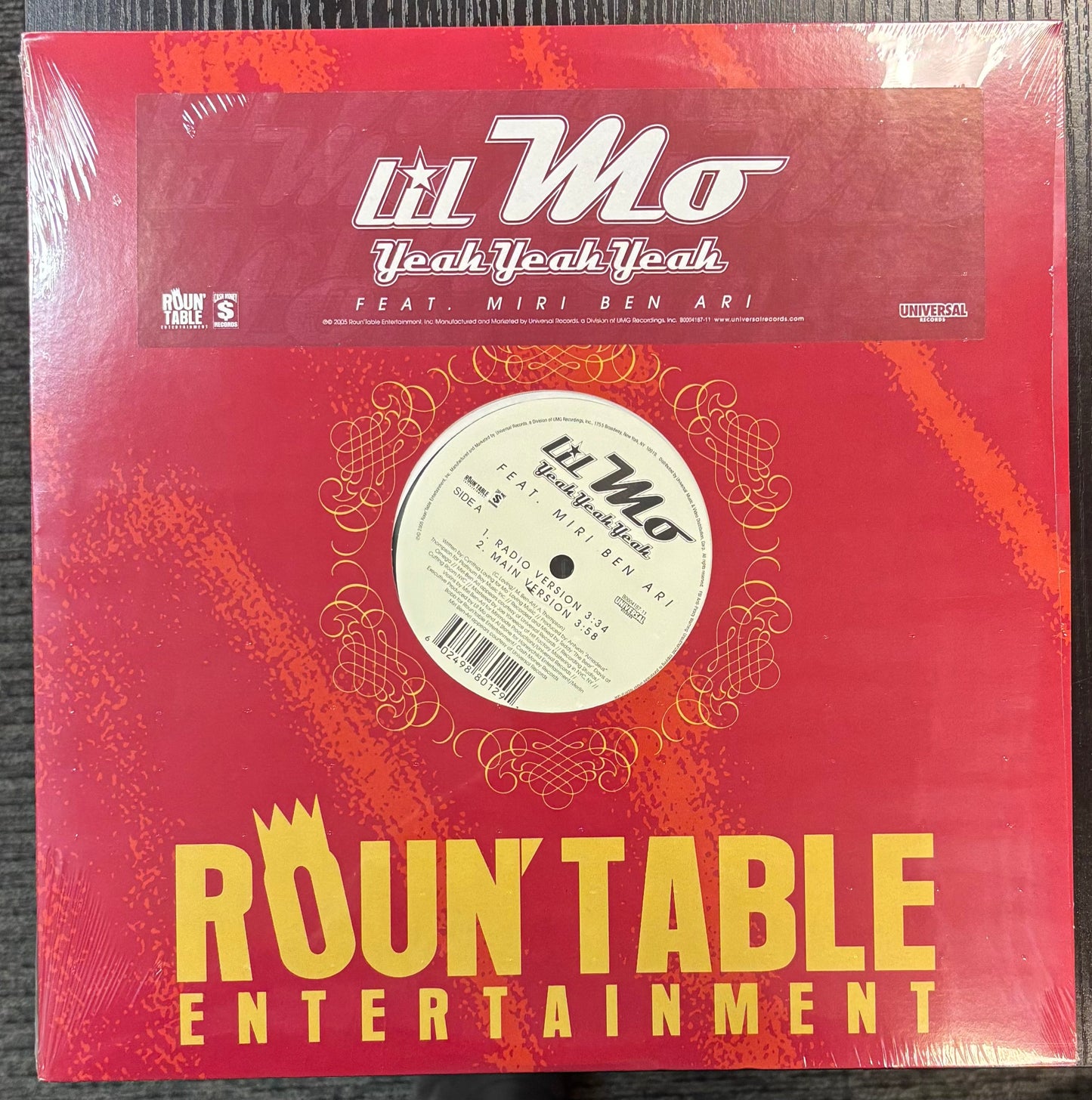 Lil Mo Feat. Miri Ben Ari – Yeah Yeah Yeah 12" Vinyl LP Record