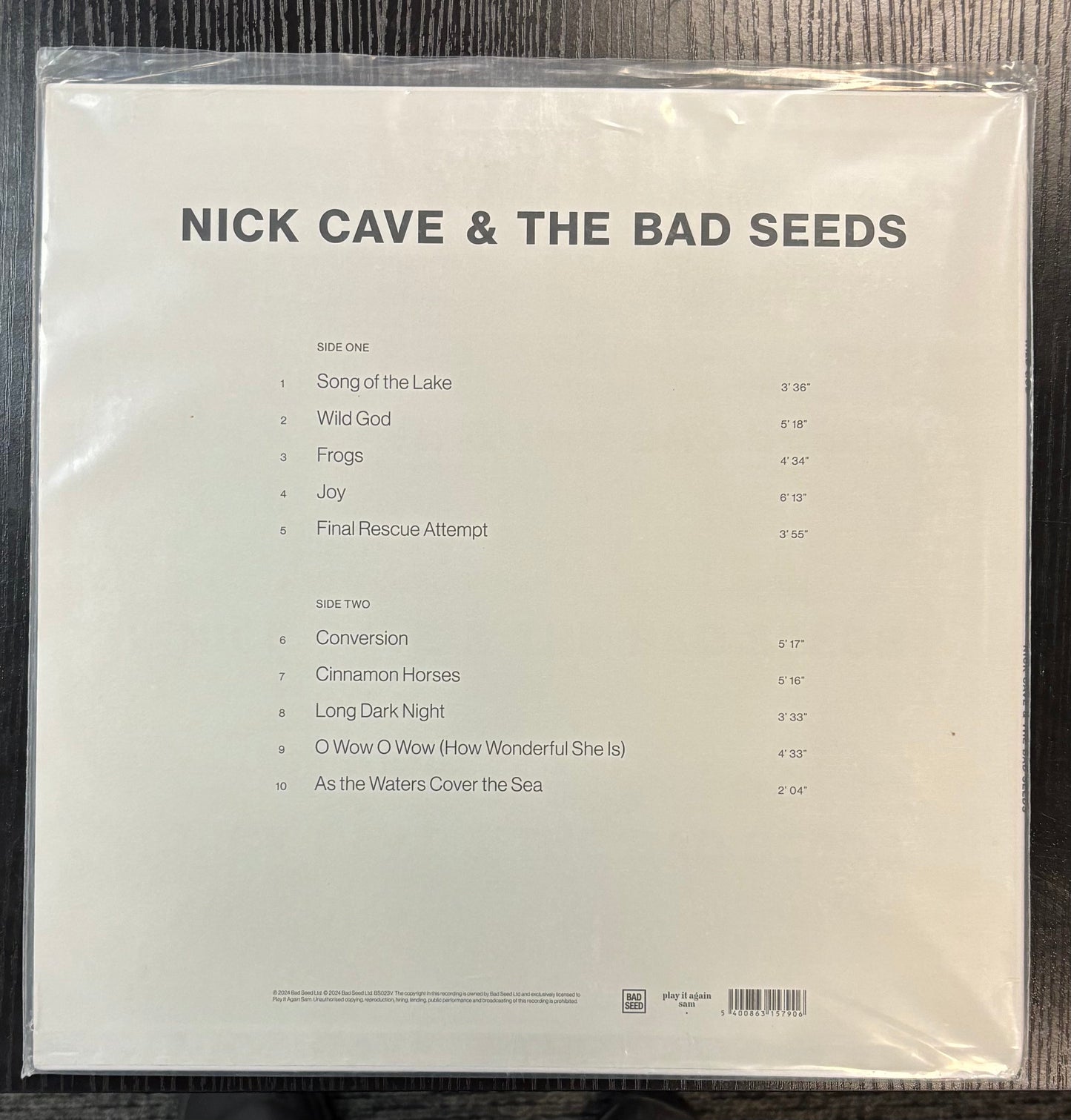 NICK CAVE & THE BAD SEEDS - WILD GOD Vinyl LP Record