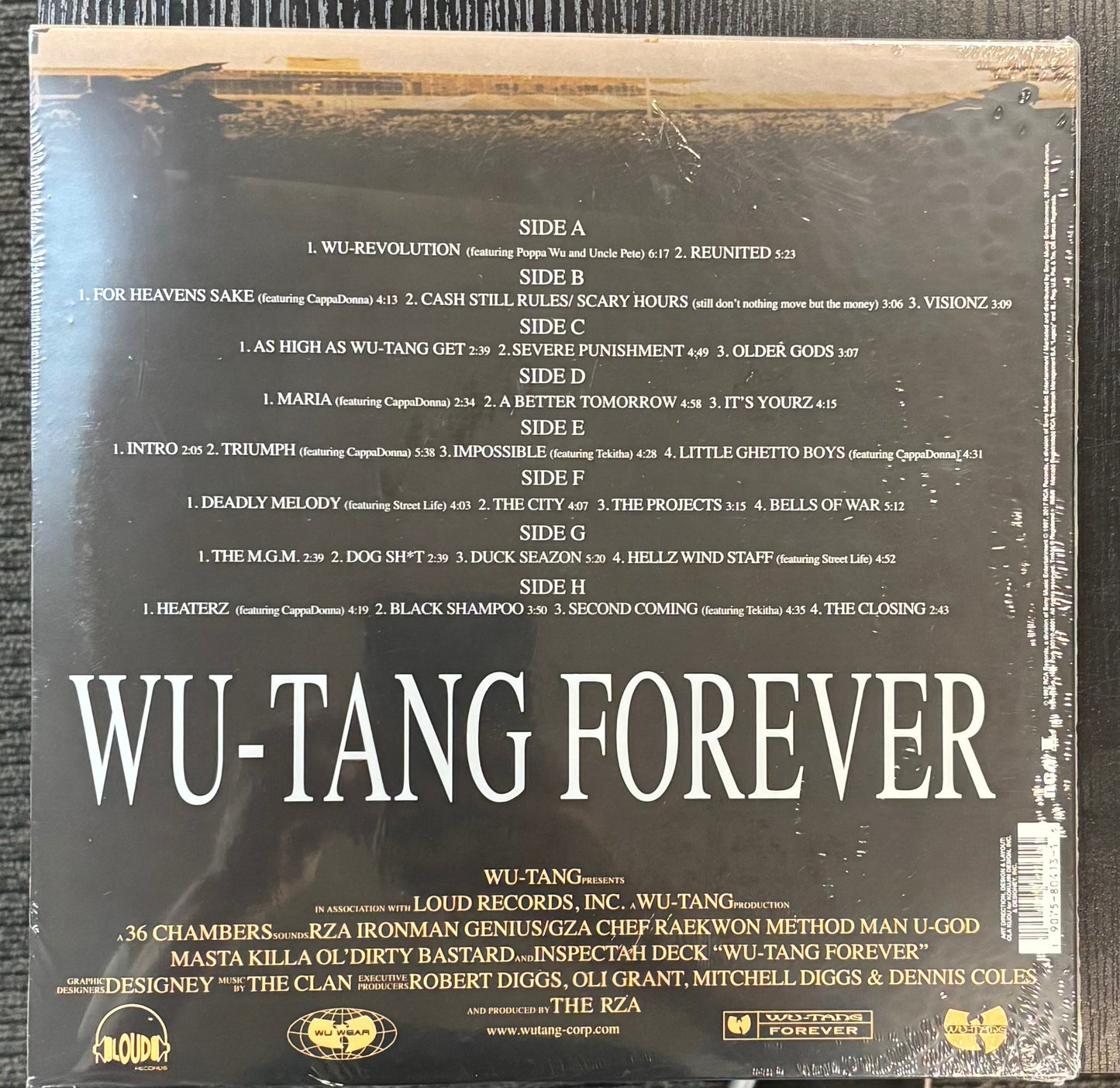 Wu Tang Clan - Wu Tang Forever 180G 4xLP Box Set Vinyl LP Record