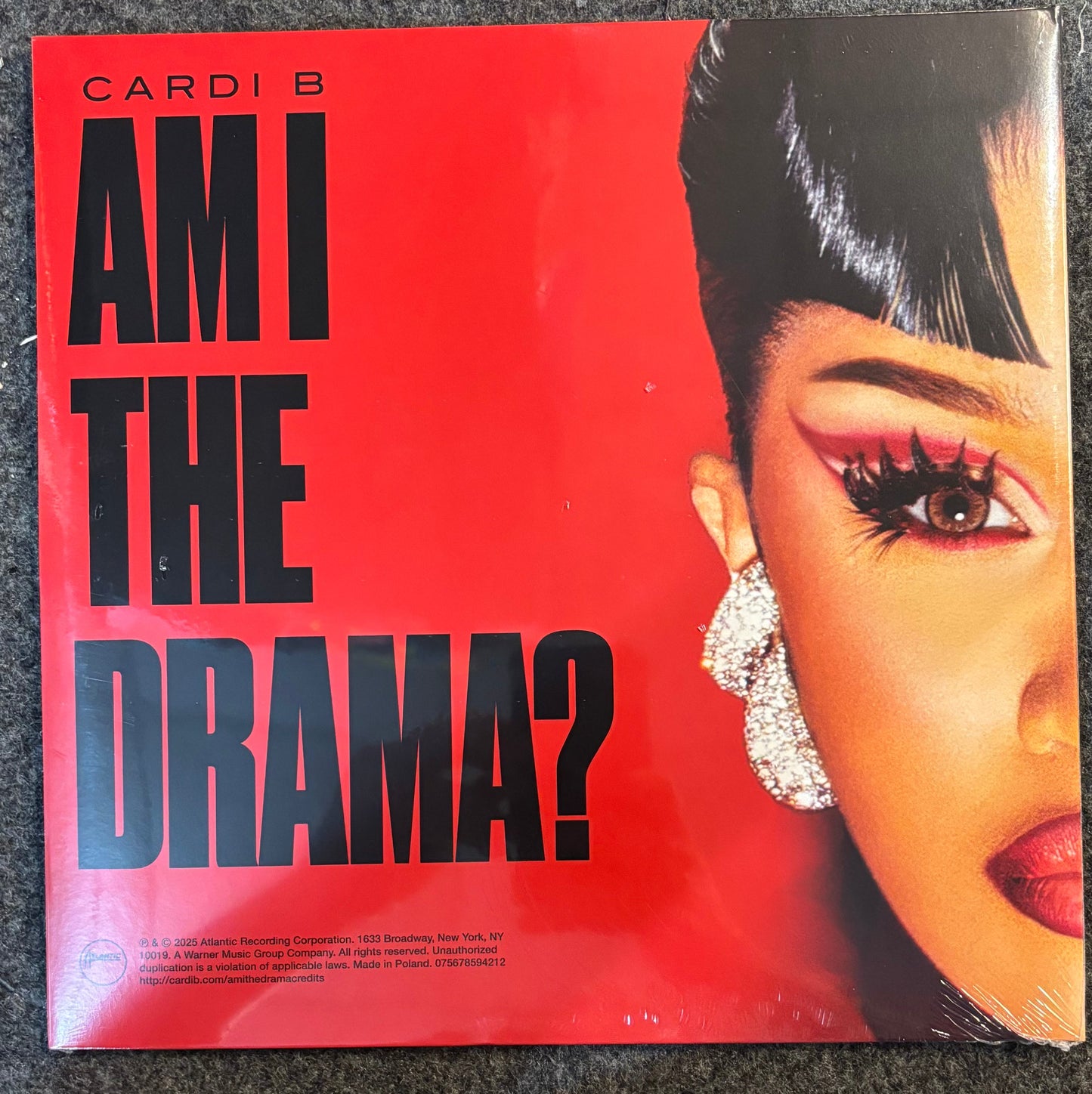 CARDI B - AM I THE DRAMA? (INDIE) 2x Vinyl LP Record