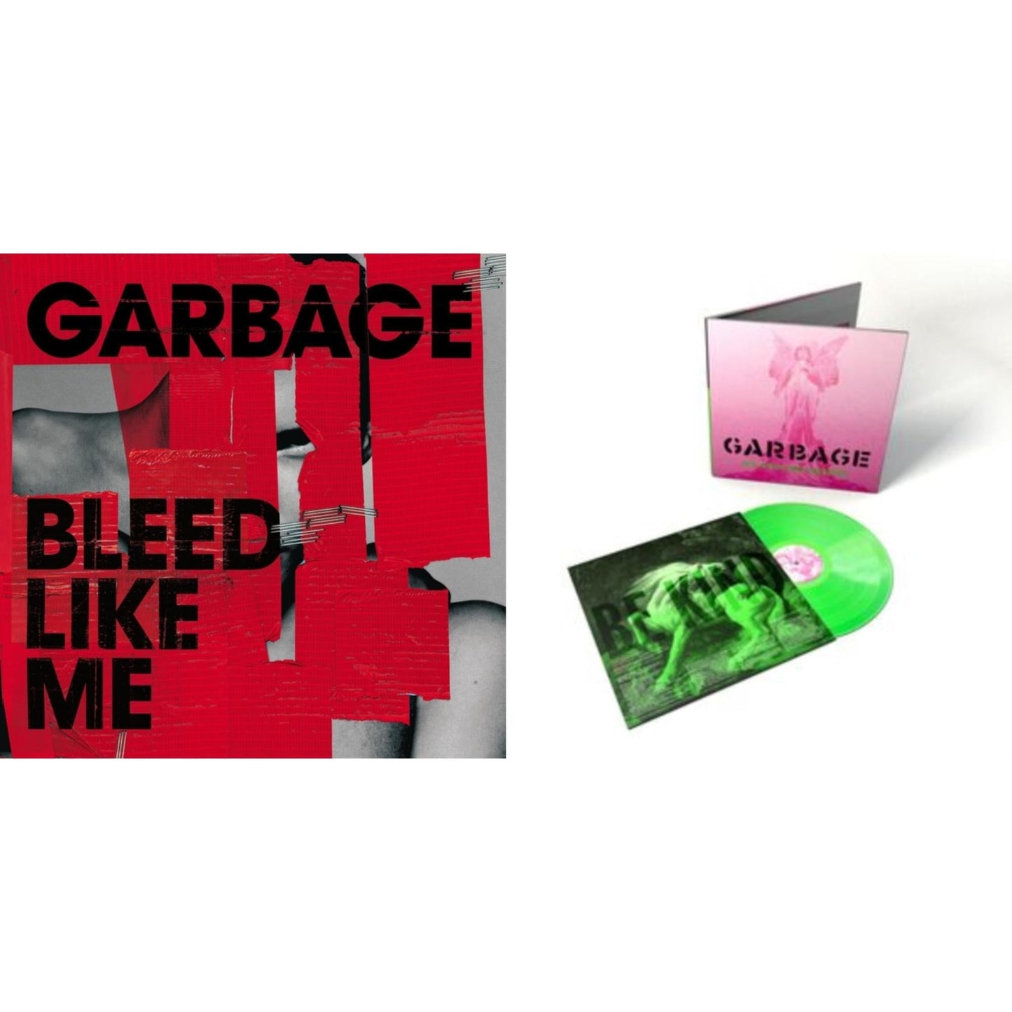 Garbage - No Gods No Masters (X) (Green LP Vinyl) & Bleed Like Me