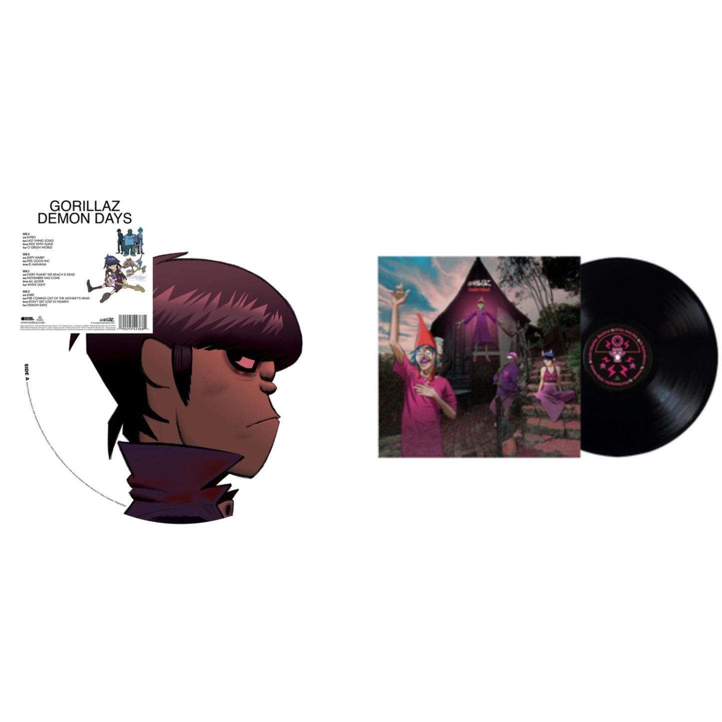 Gorillaz - Demon Days (Picture Disc/2LP) & Cracker Island