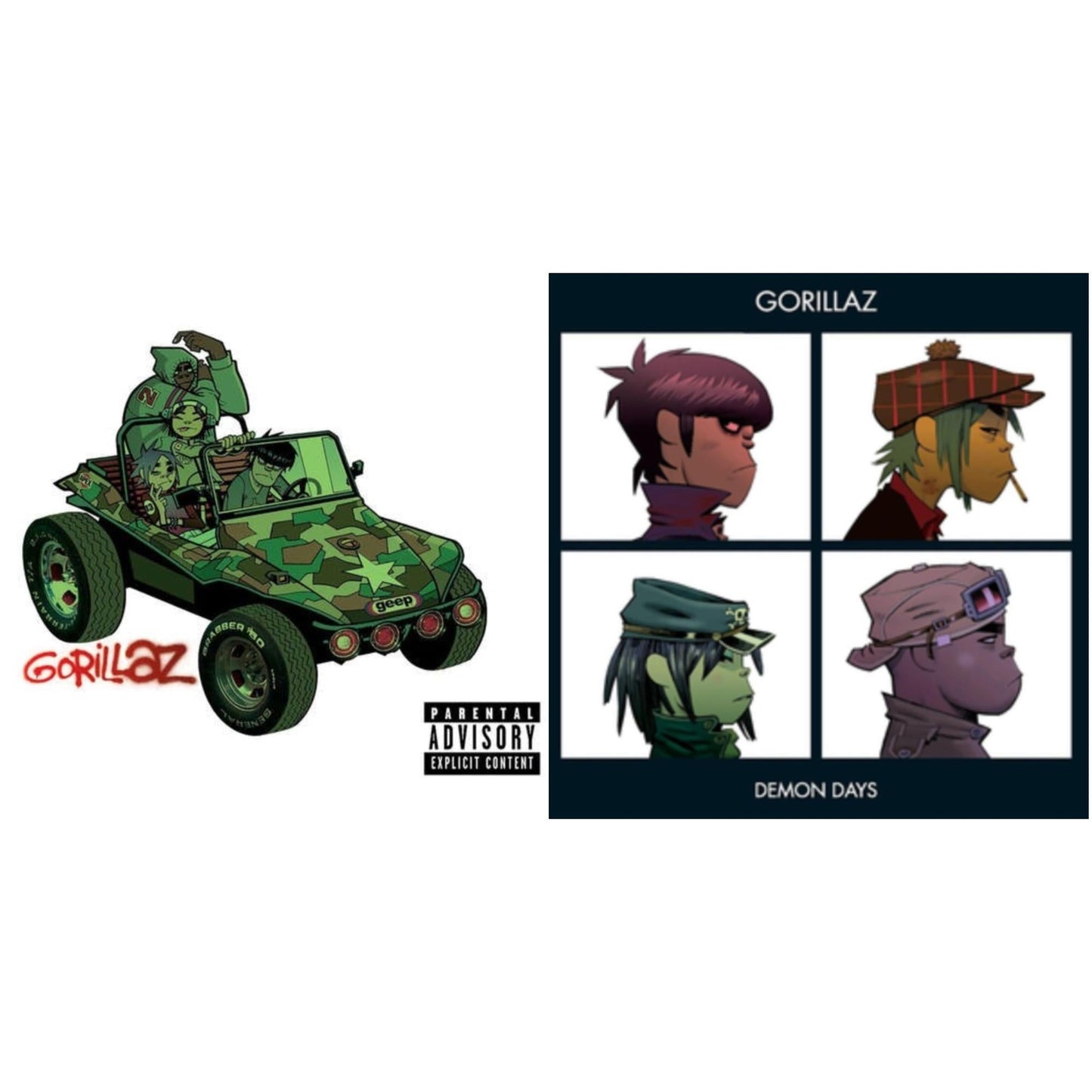 Gorillaz - Gorillaz & Demon Days (2LP)