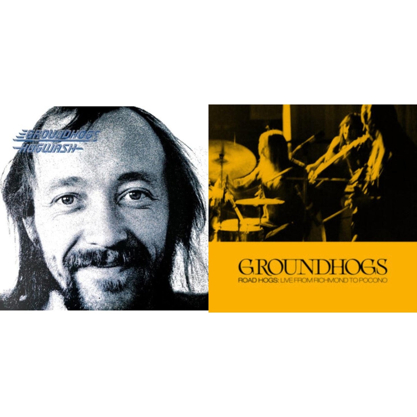 Groundhogs - Hogwash (2LP/Dl Card) (I) & Roadhogs: Live From Richmond To Pocon (3LP/Dl Card)