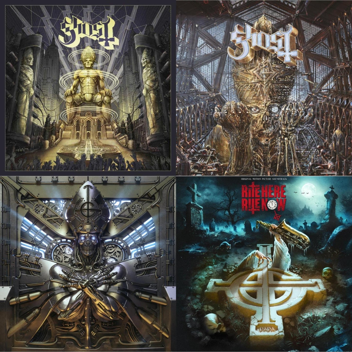 Ghost - Ceremony & Devotion (2CD) & Impera & Phantomime & Rite Here Rite Now (Ost) (2CD)