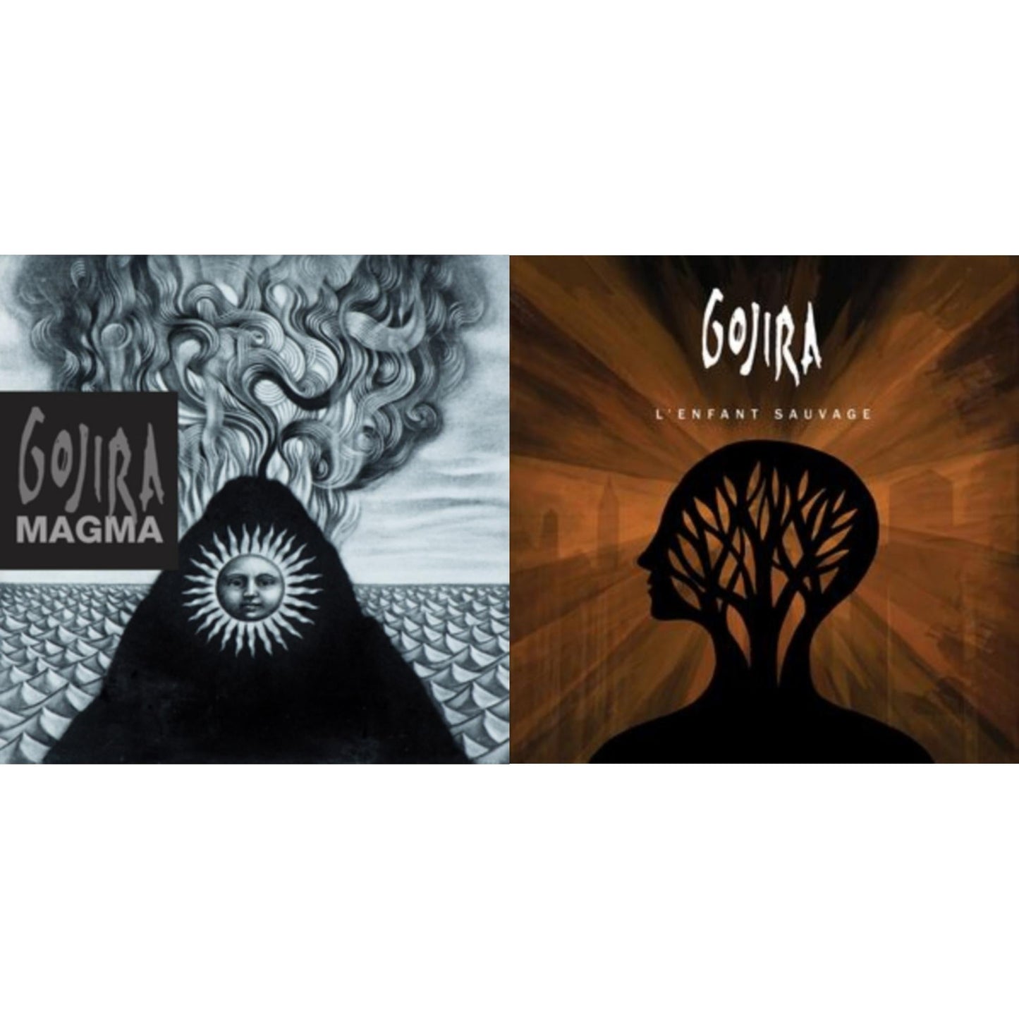 Gojira - Magma (Dl Card) & L'enfant Sauvage (2LP/Green Vinyl)