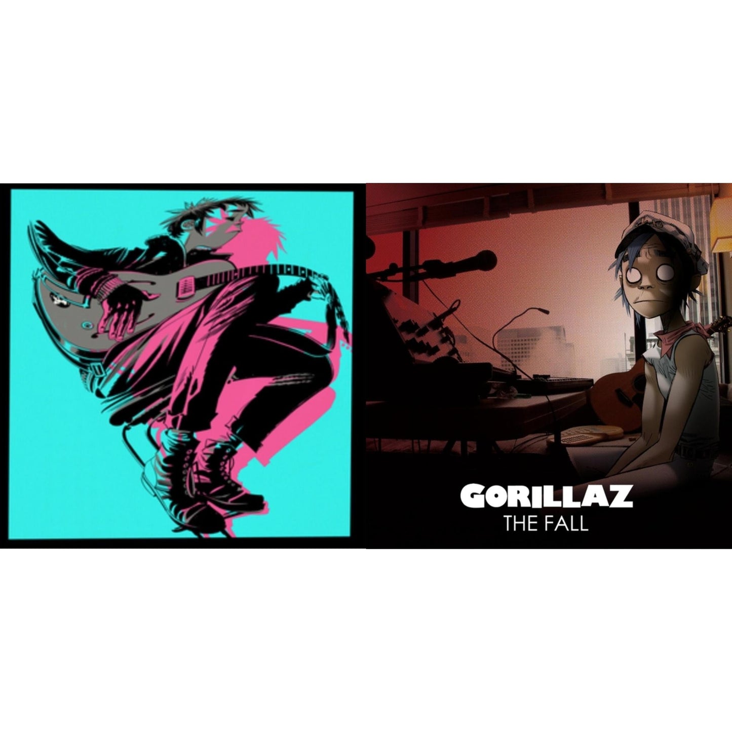 Gorillaz - Fall & Now Now (180G/Dl Code) - LP Vinyl Bundle