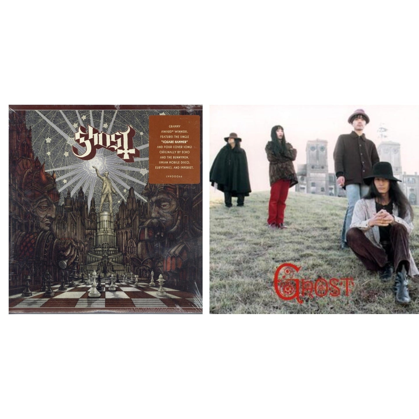 Ghost - Popestar & Ghost (Coke Bottle Clear LP Vinyl)