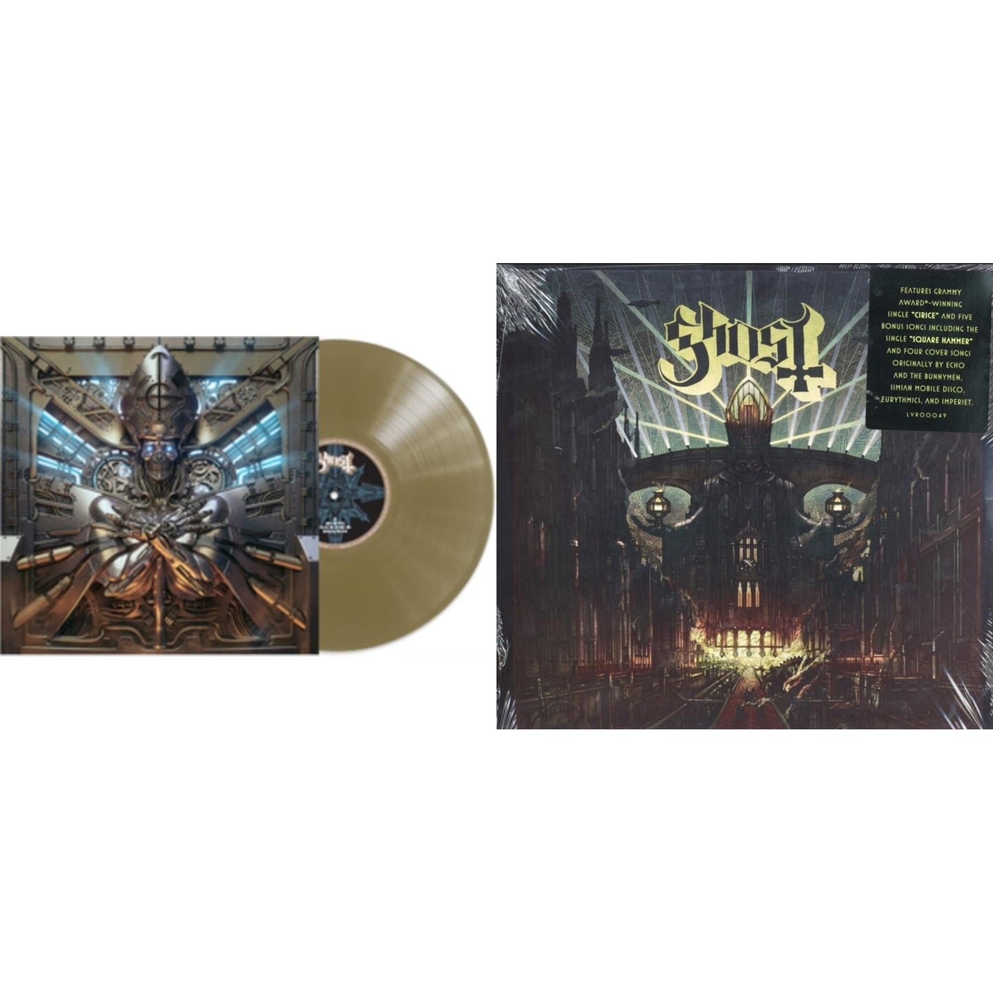Ghost - Meliora (Deluxe Edition) & Phantomime (Gold LP Vinyl)