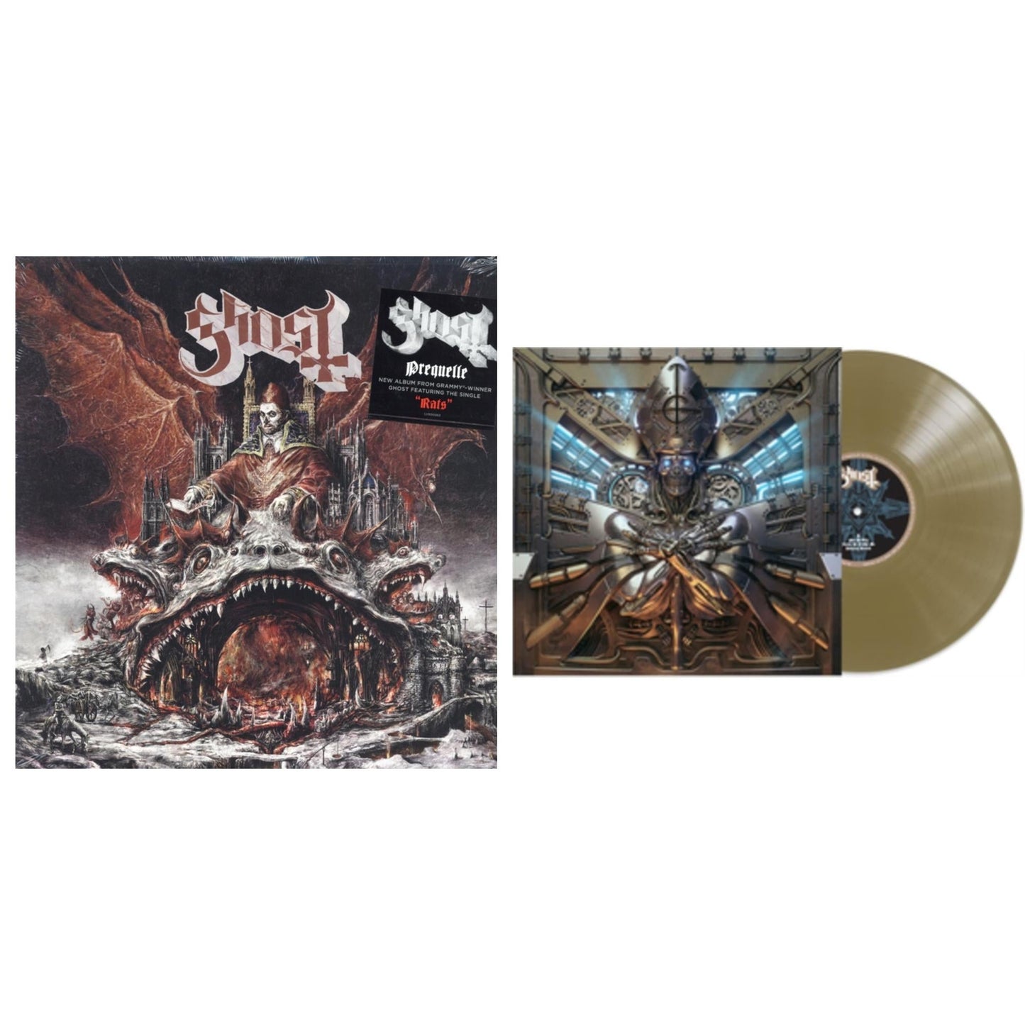 Ghost - Prequelle (LP) & Phantomime (Gold LP Vinyl)