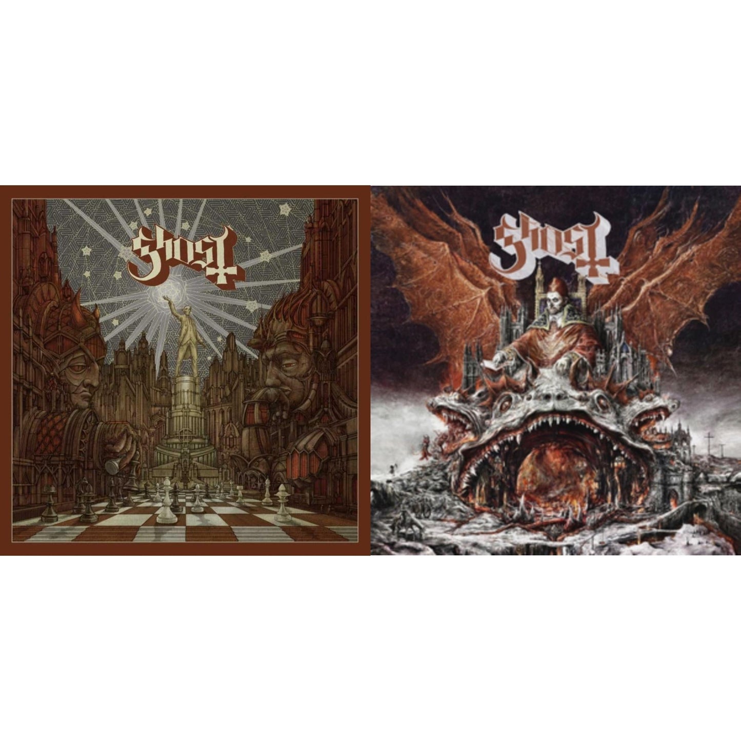 Ghost - Popestar & Prequelle - CD Bundle