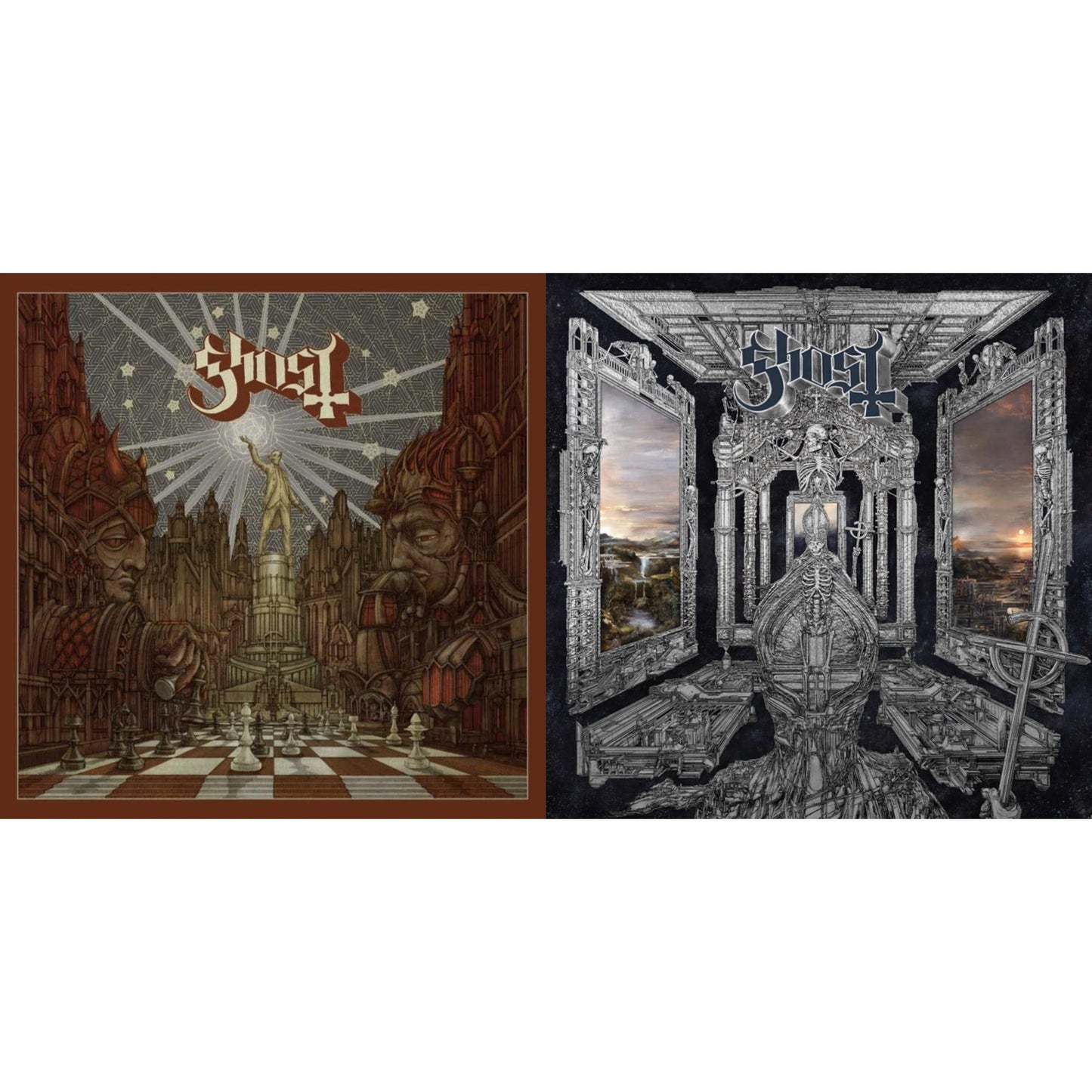 Ghost - Popestar & Skeleta - CD Bundle